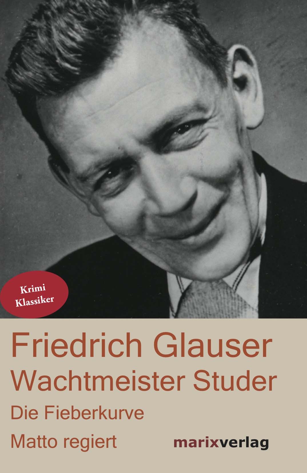 Обложка книги «Wachtmeister Studer»
