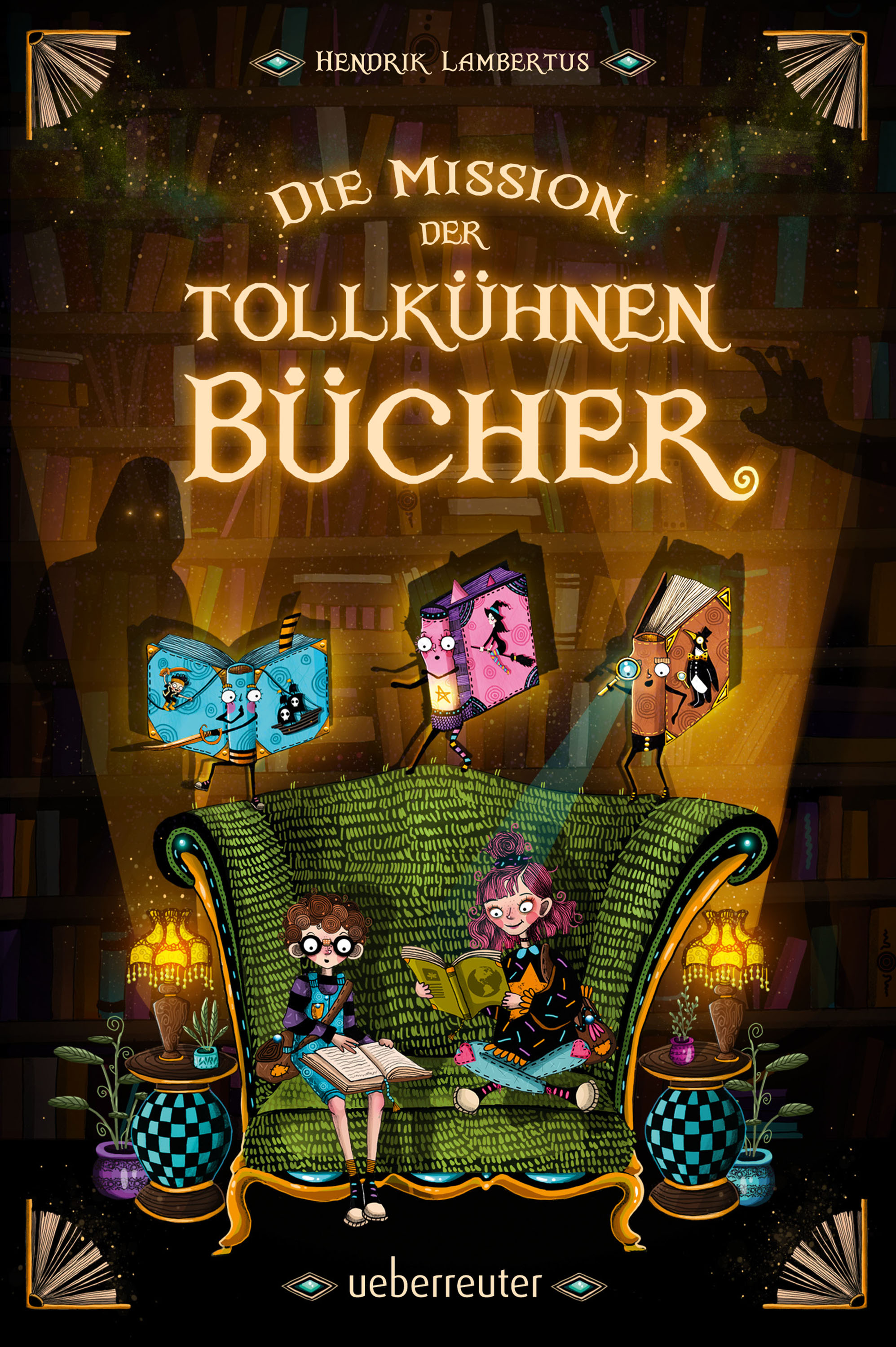 Обложка книги «Die Mission der tollkühnen Bücher»