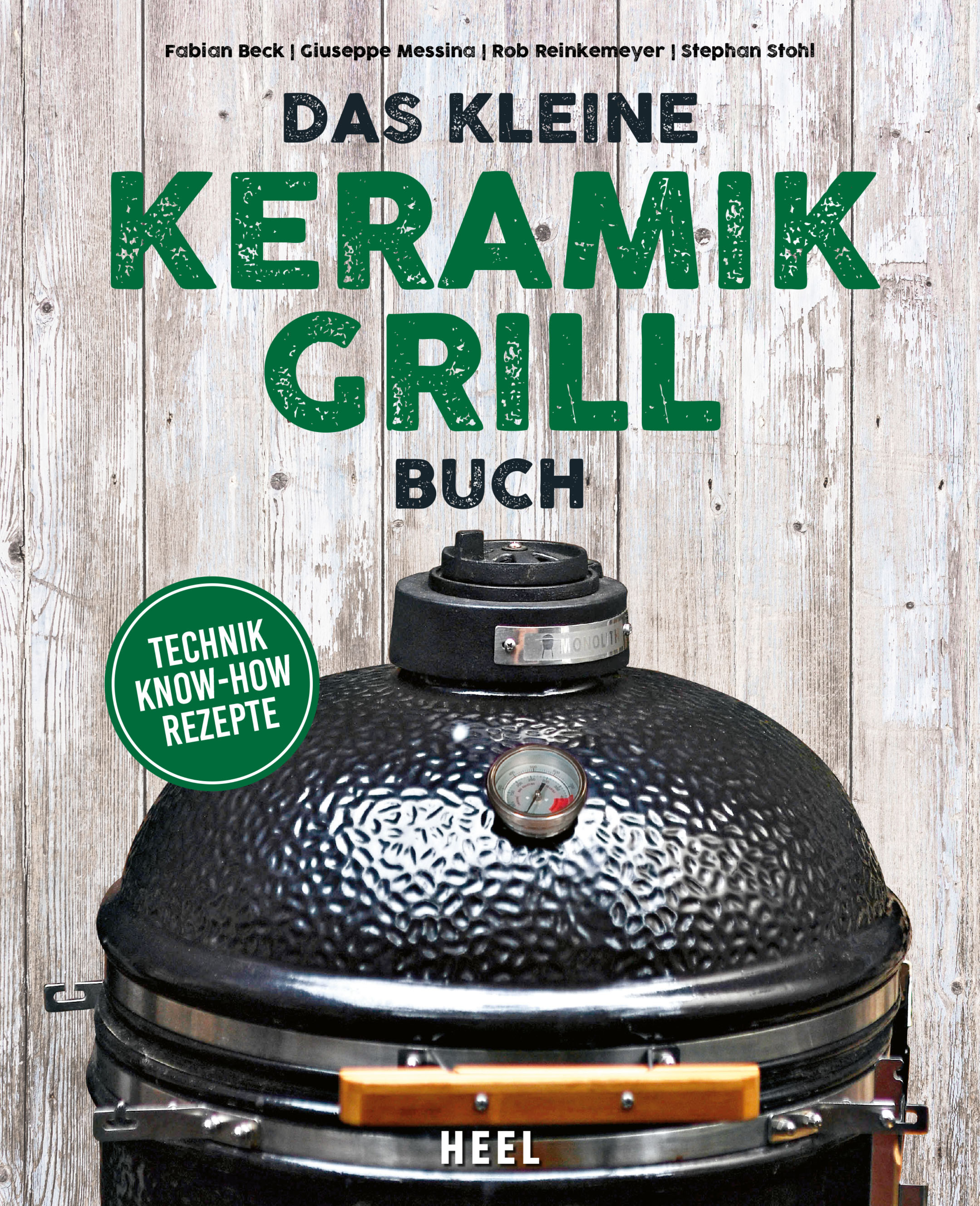 Обложка книги «Das kleine Keramikgrill-Buch»