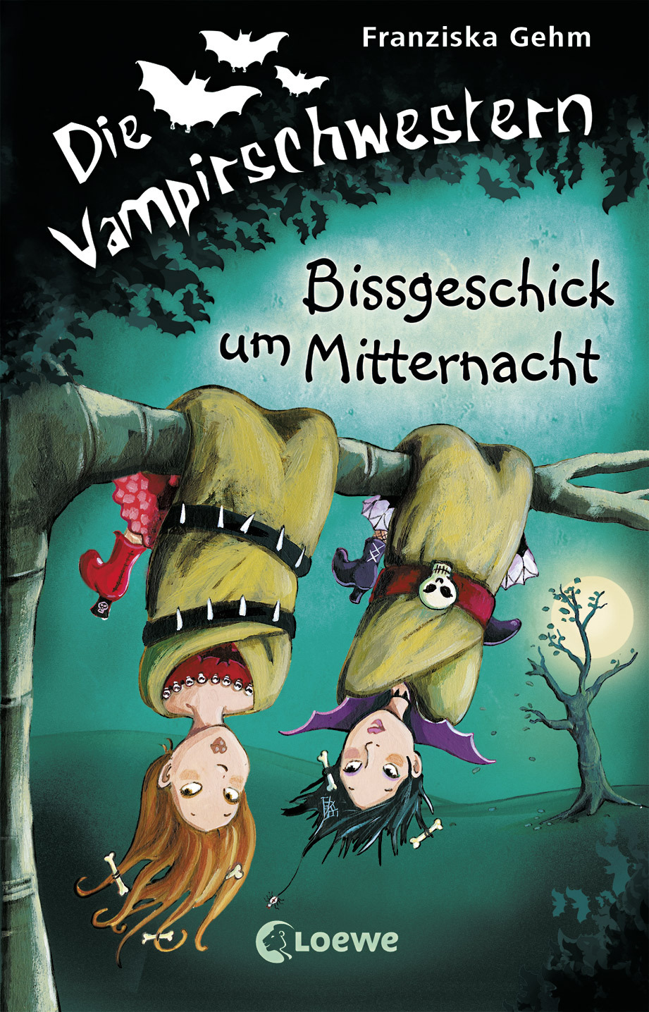 Обложка книги «Die Vampirschwestern – Bissgeschick um Mitternacht»