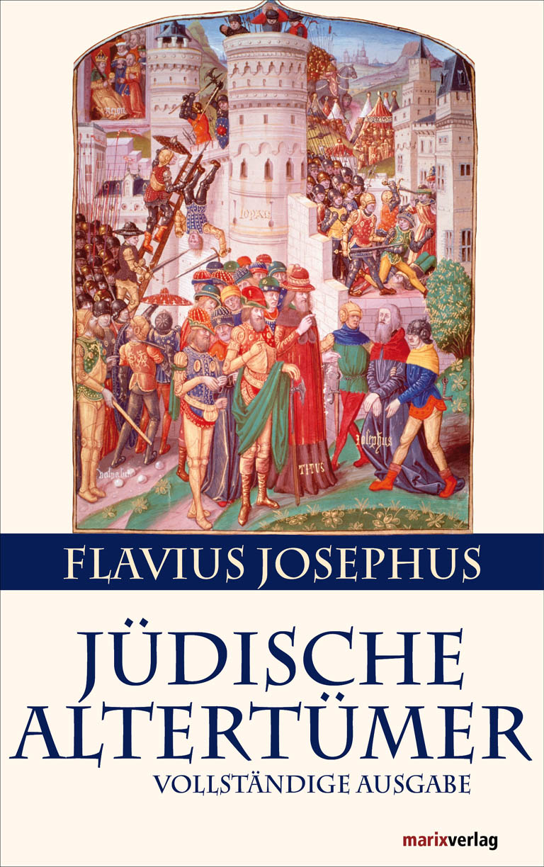 Обложка книги «Jüdische Altertümer»
