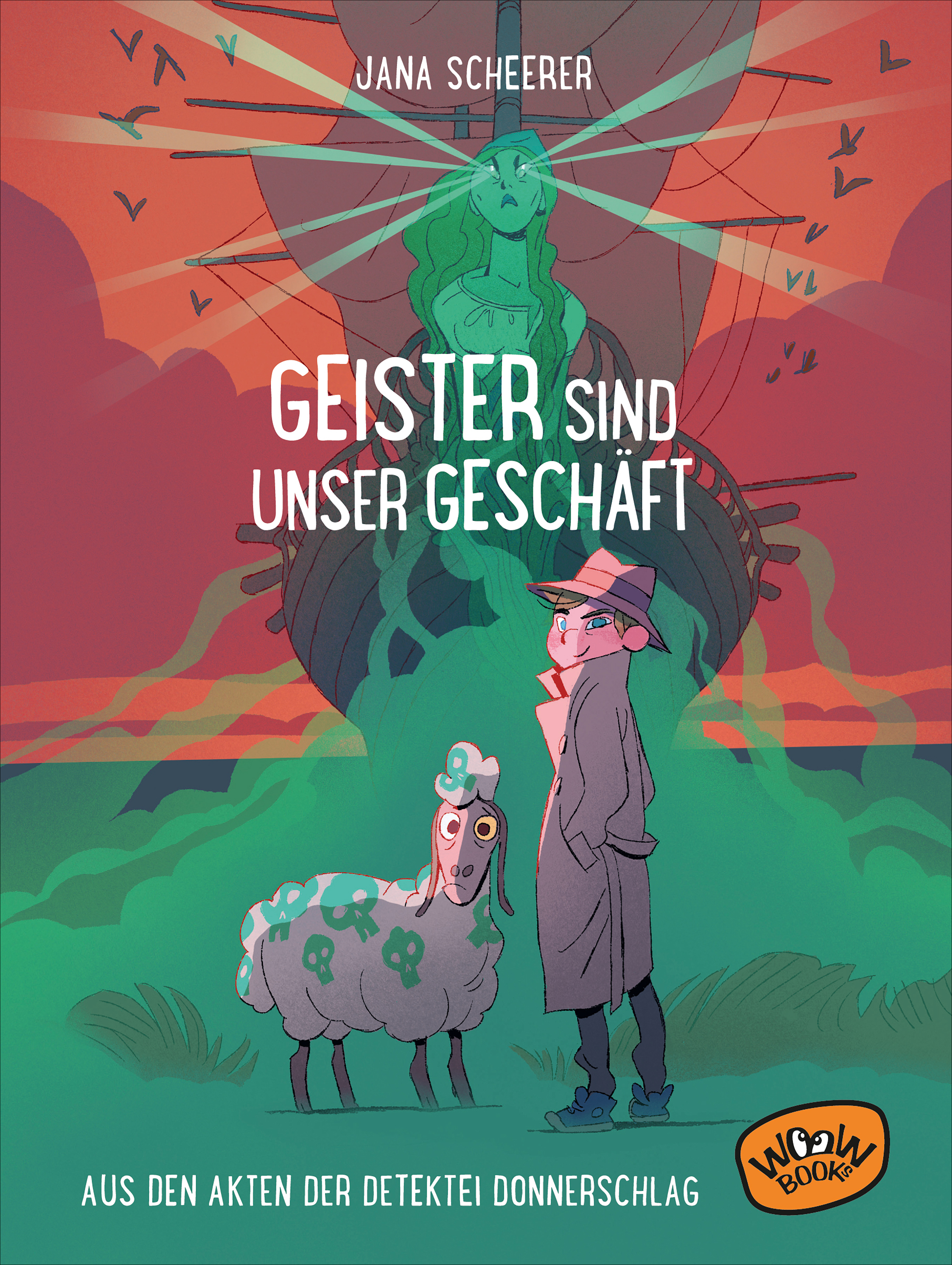 Обложка книги «Geister sind unser Geschäft»