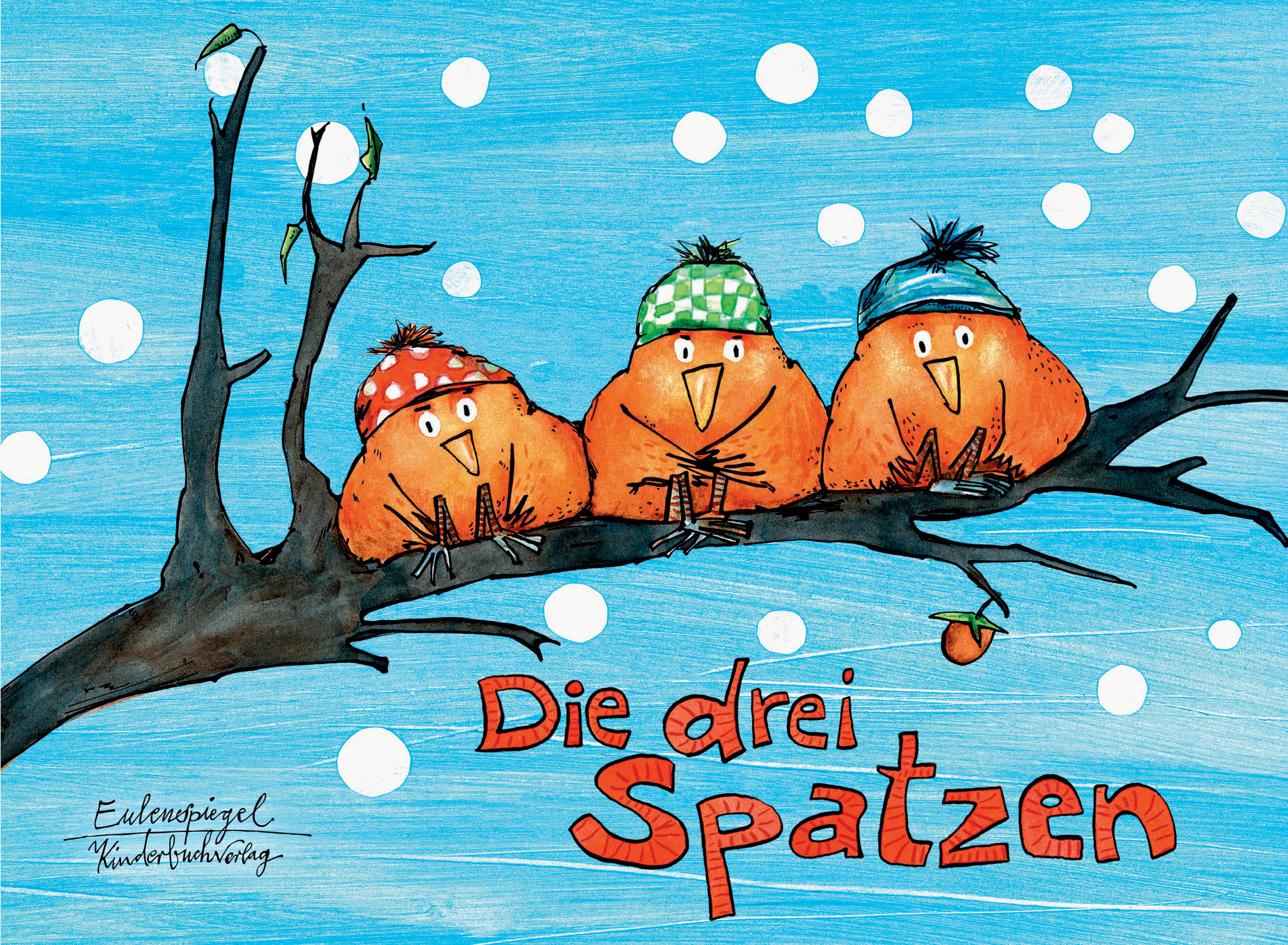 Обложка книги «Die drei Spatzen»