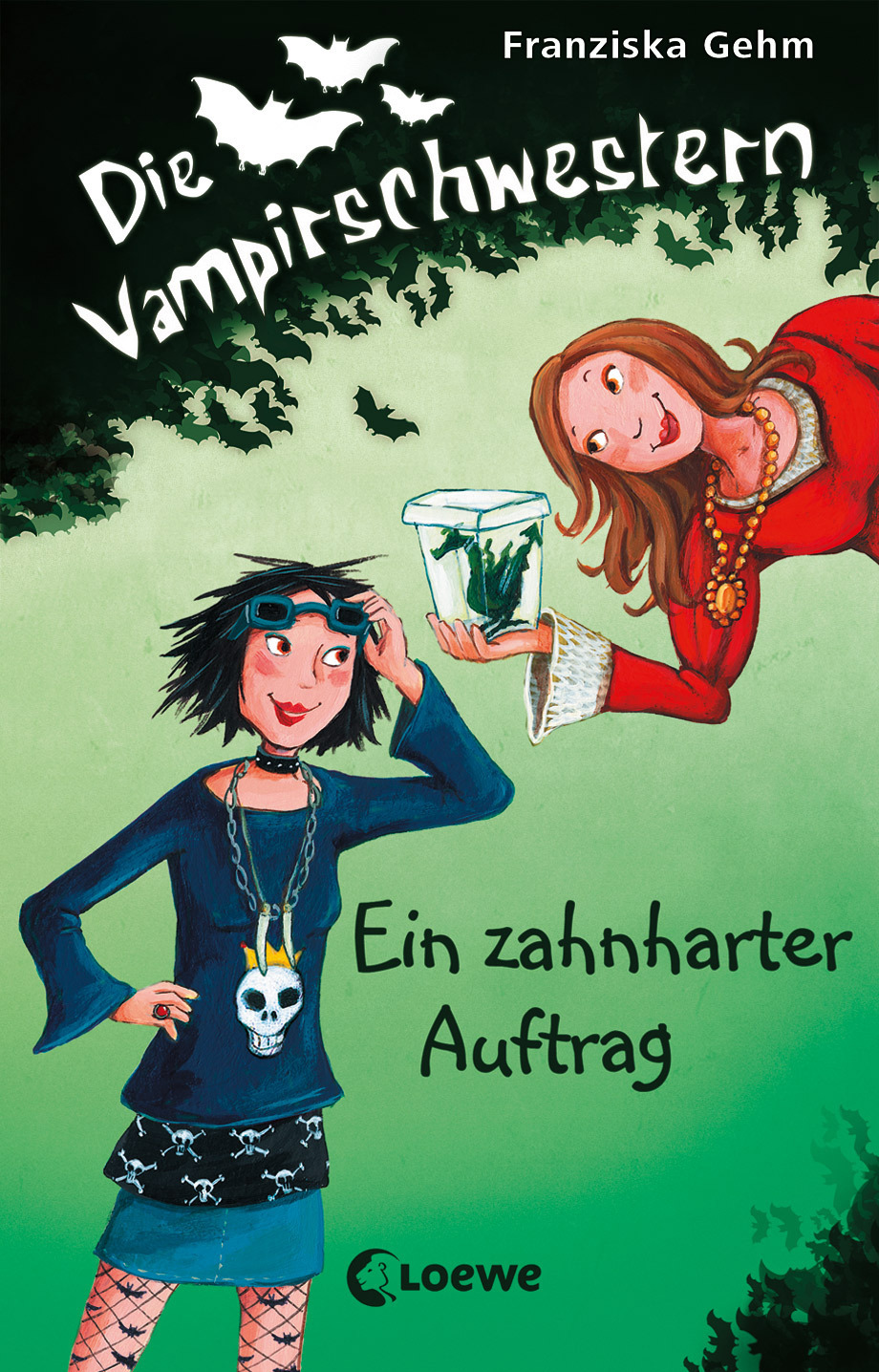 Обложка книги «Die Vampirschwestern – Ein zahnharter Auftrag»