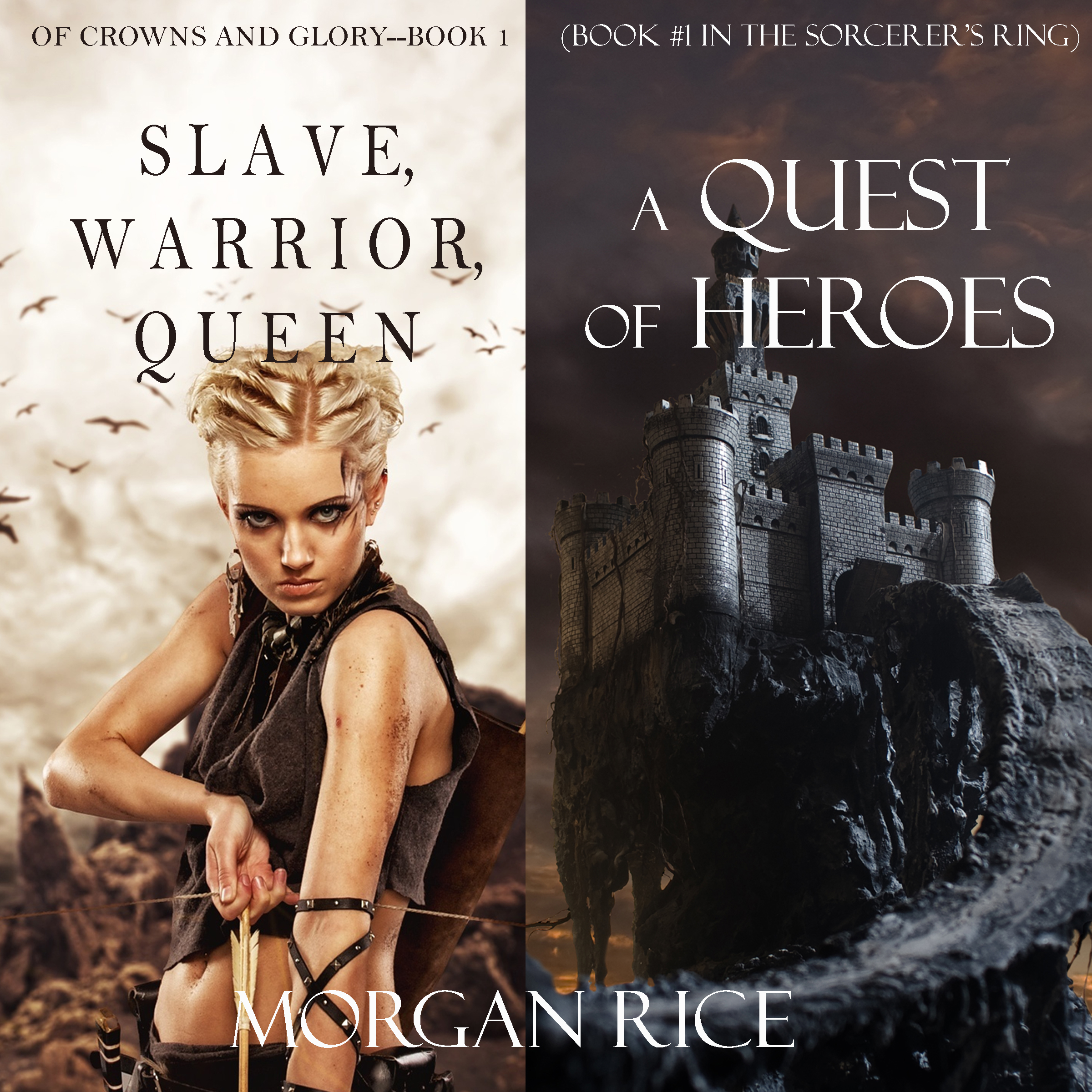 Обложка книги «A Quest of Heroes & Slave, Warrior, Queen Bundle»