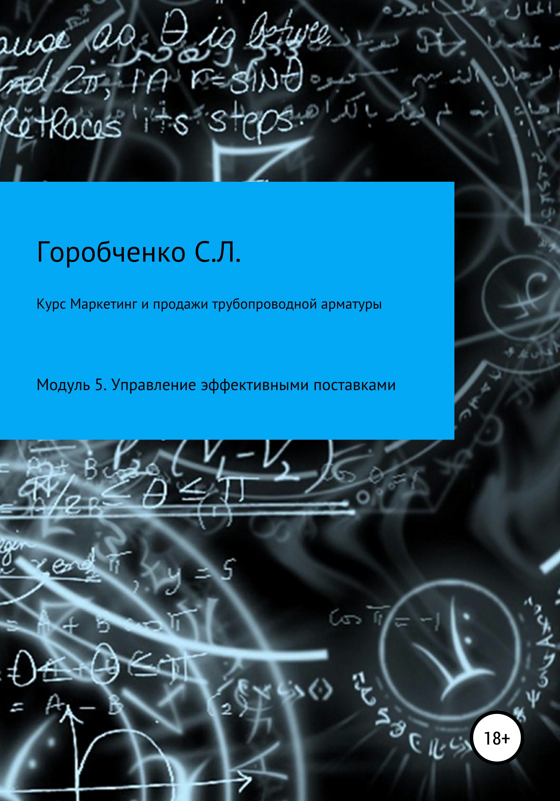 Обложка книги «Курс «Маркетинг и продажи трубопроводной арматуры». Модуль 5. Управление эффективным поставками»