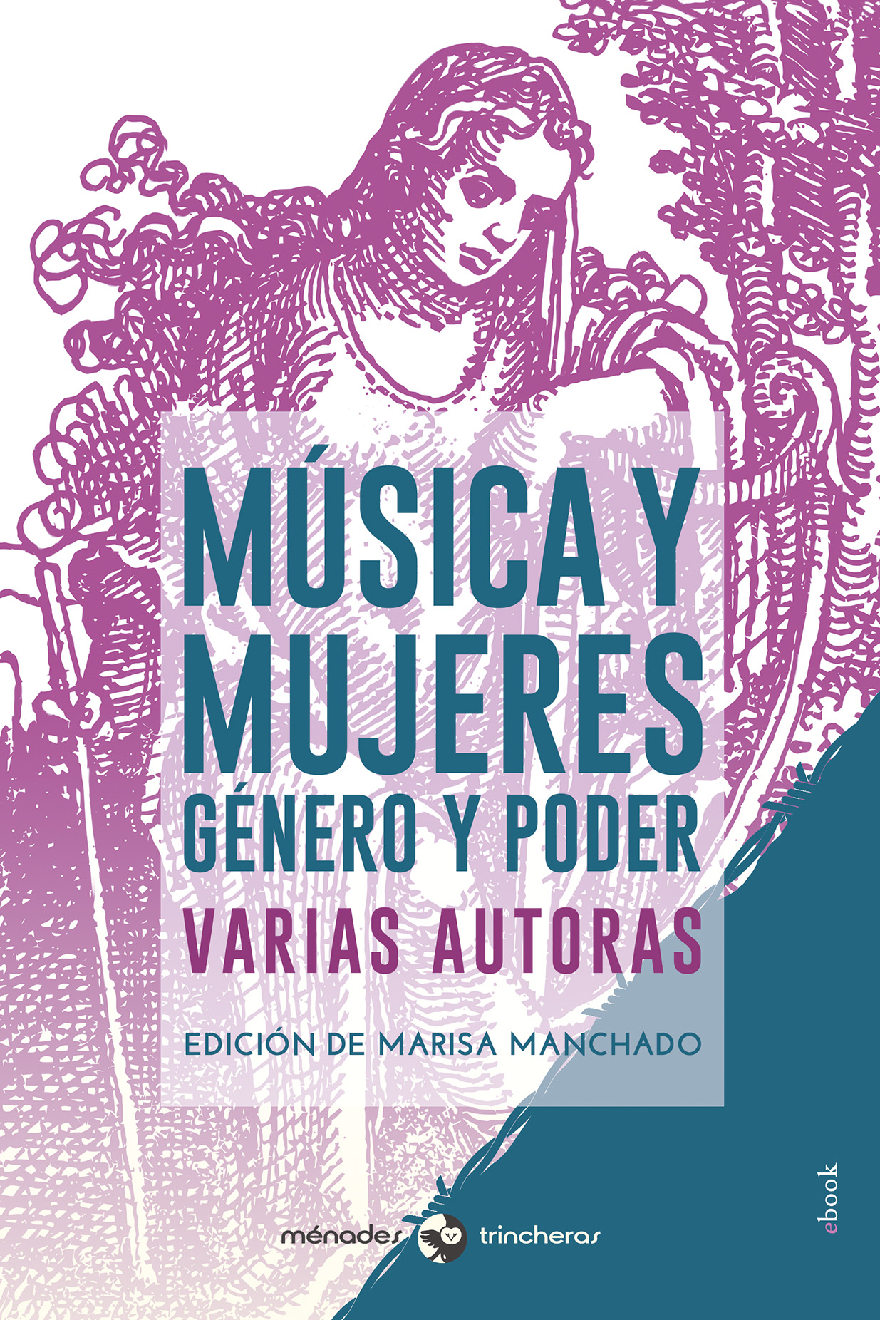 Обложка книги «Música y mujeres»