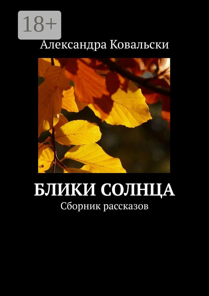 Обложка книги «Блики Солнца. Сборник рассказов»