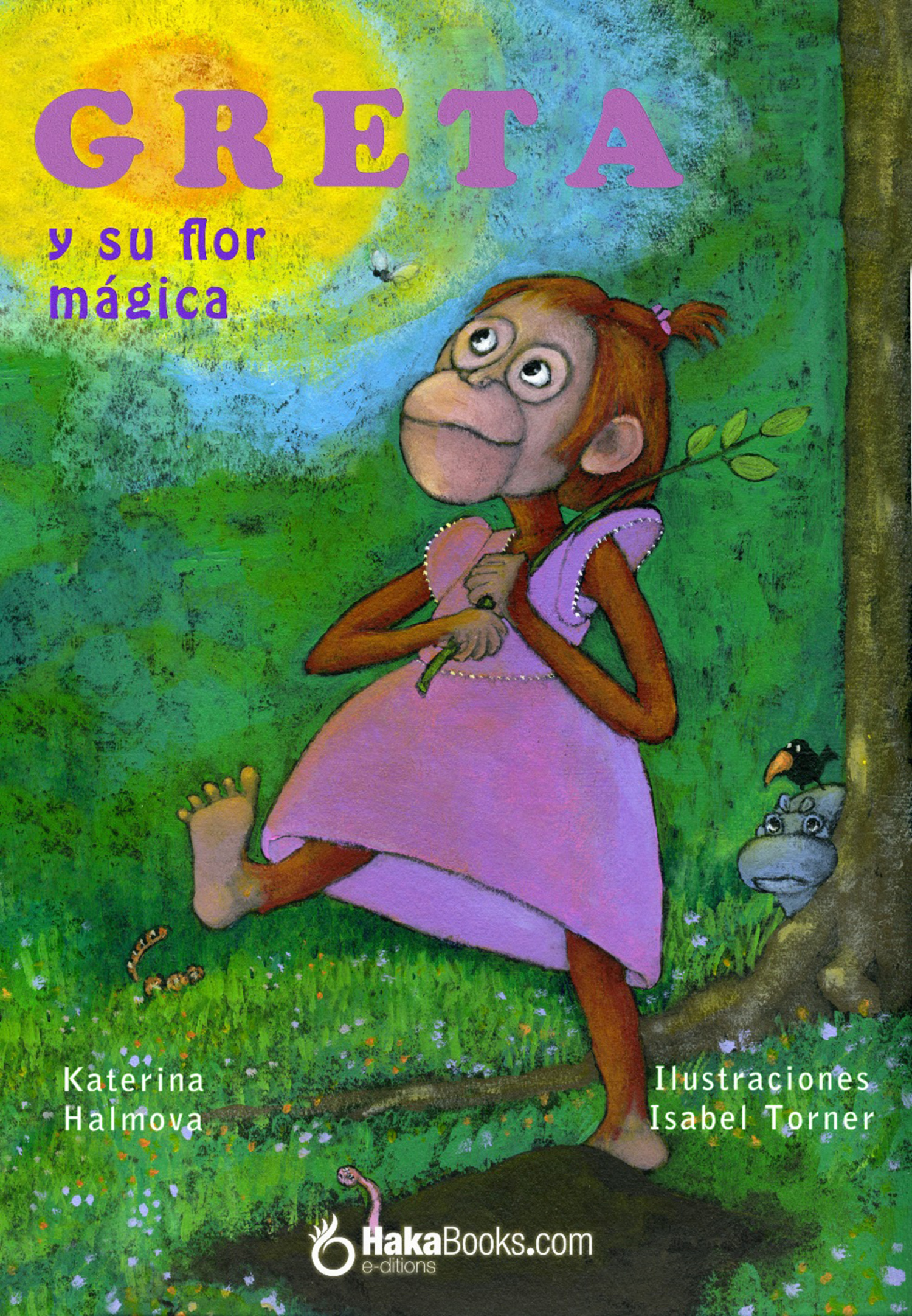 Обложка книги «Greta y su flor mágica»