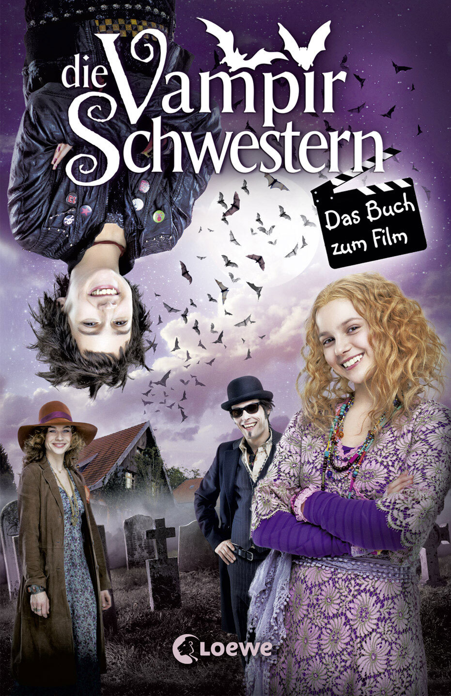 Обложка книги «Die Vampirschwestern 1 – Das Buch zum Film»