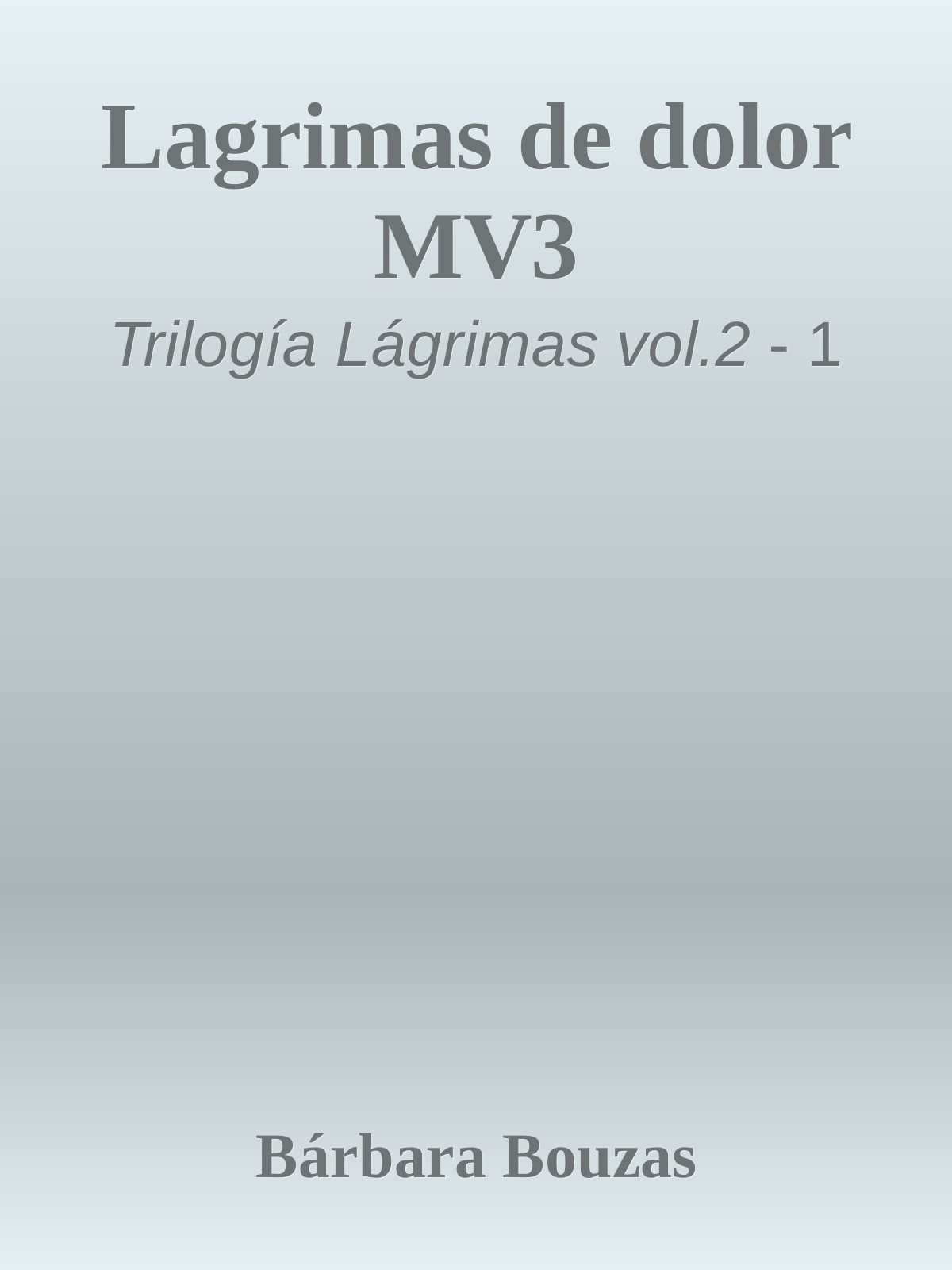Обложка книги «Lágrimas de dolor»