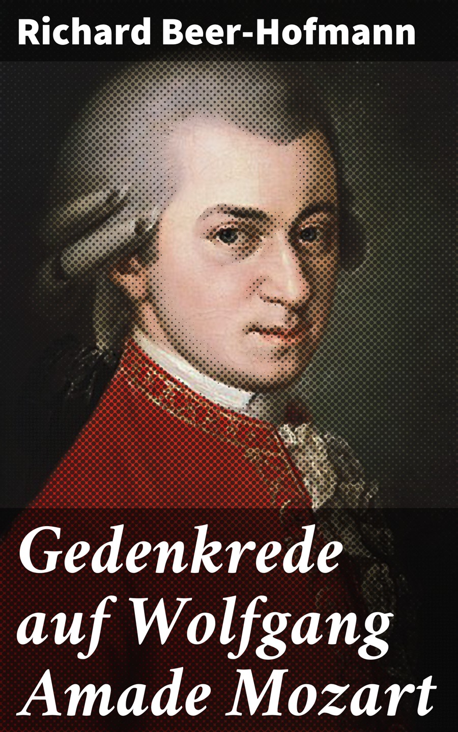 Обложка книги «Gedenkrede auf Wolfgang Amade Mozart»