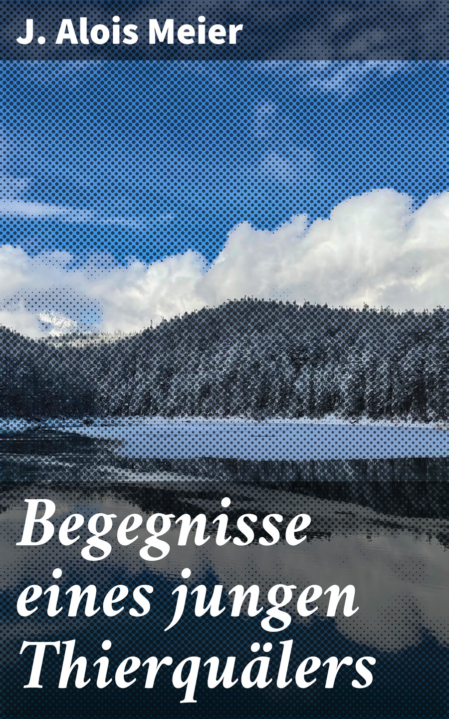 Обложка книги «Begegnisse eines jungen Thierquälers»