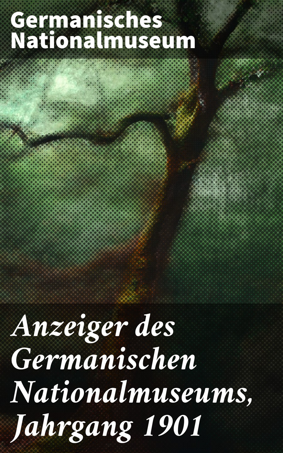 Обложка книги «Anzeiger des Germanischen Nationalmuseums, Jahrgang 1901»