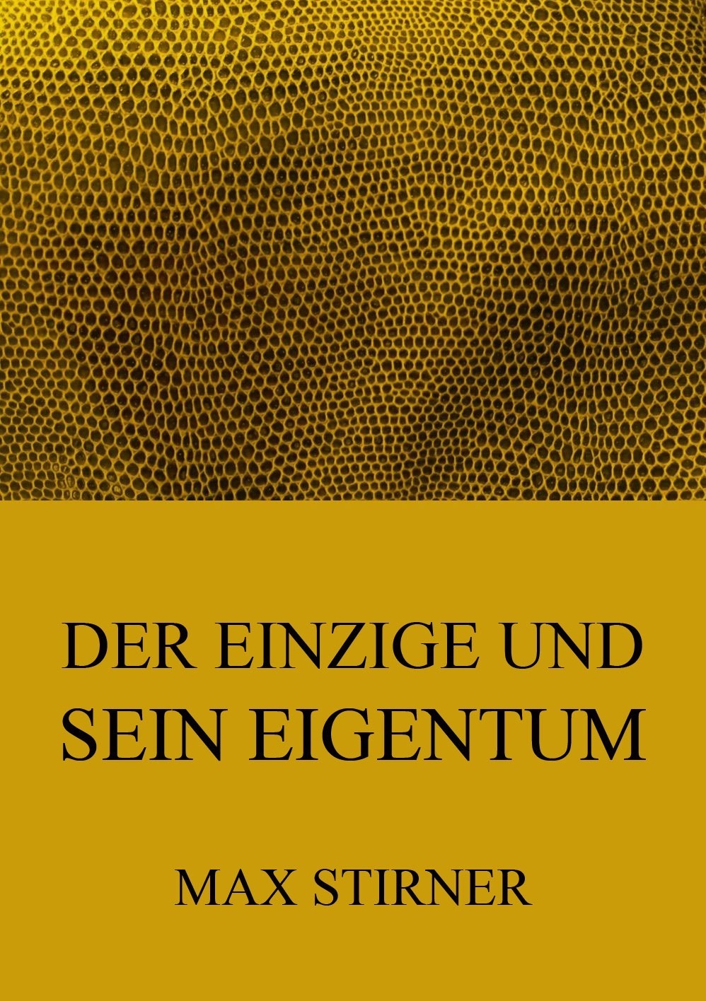 Обложка книги «Der Einzige und sein Eigentum»