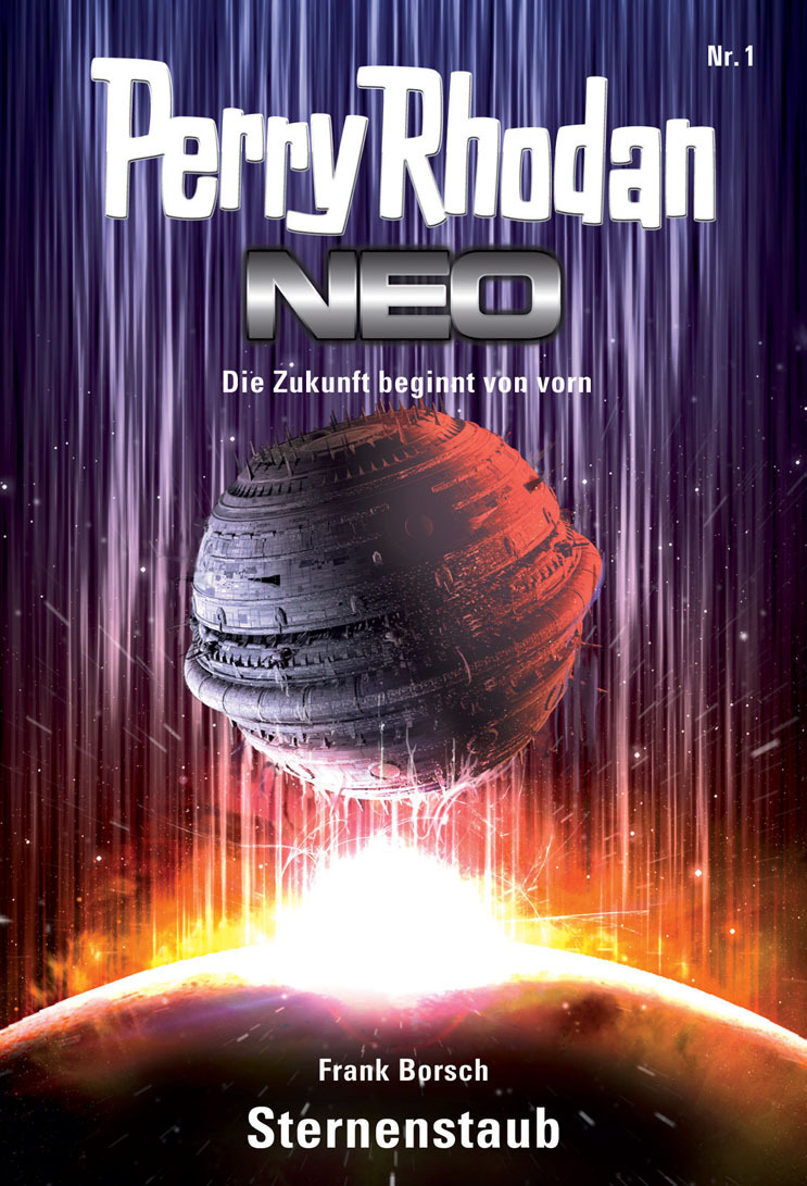 Обложка книги «Perry Rhodan Neo 1: Sternenstaub»