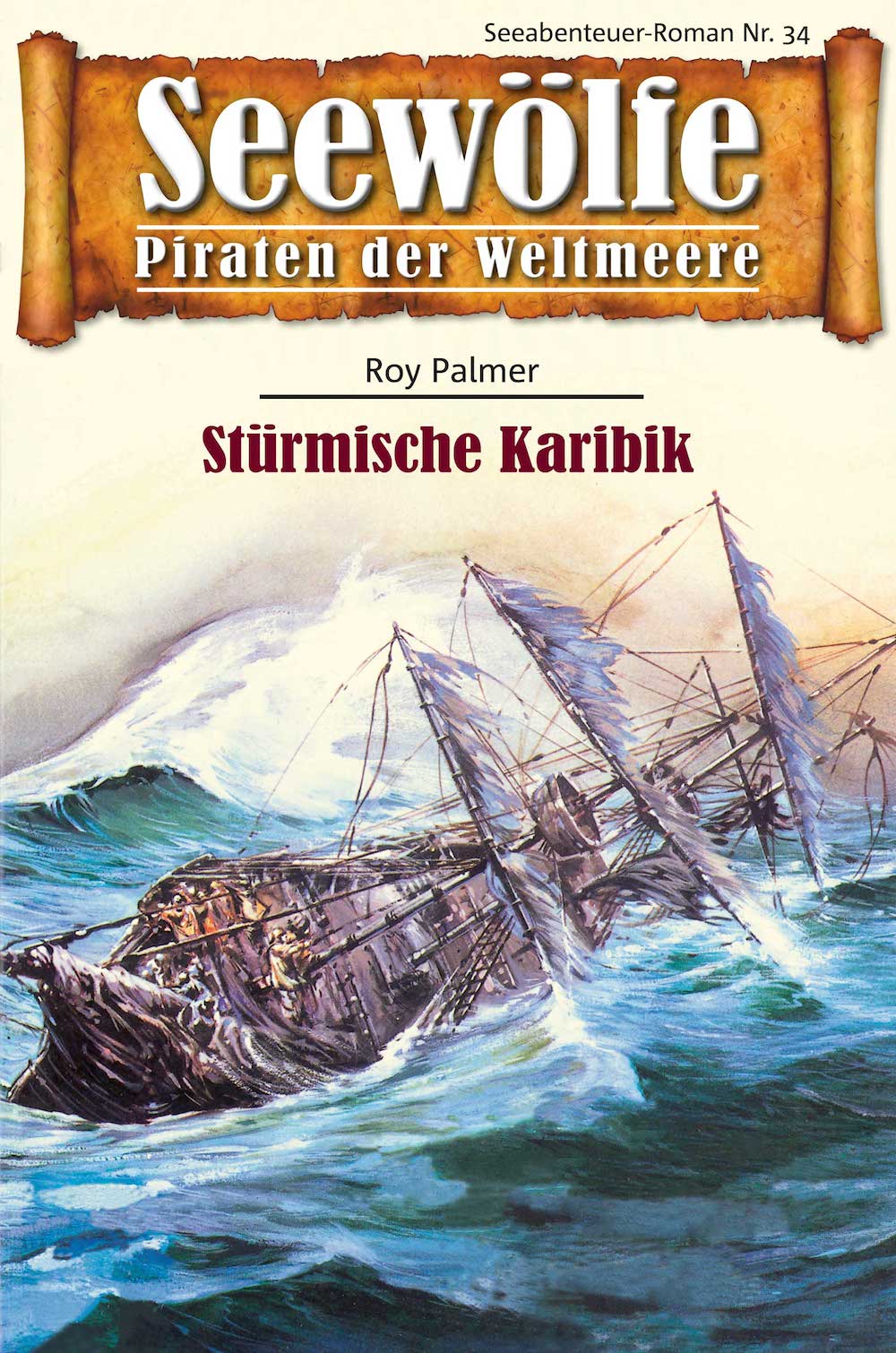 Обложка книги «Seewölfe - Piraten der Weltmeere 34»