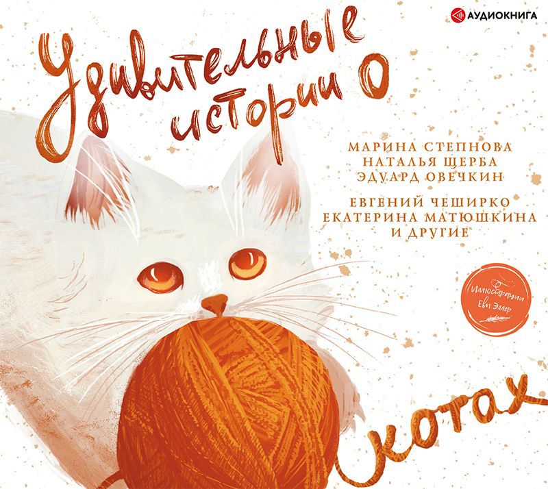 Обложка книги «Удивительные истории о котах»