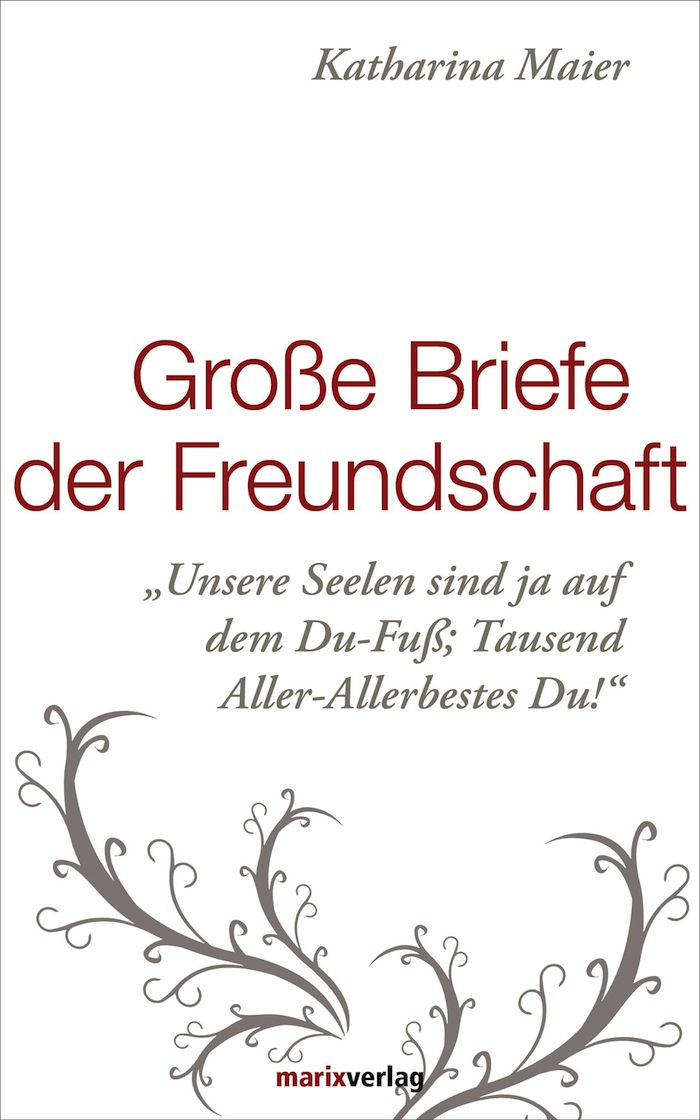 Обложка книги «Große Briefe der Freundschaft»