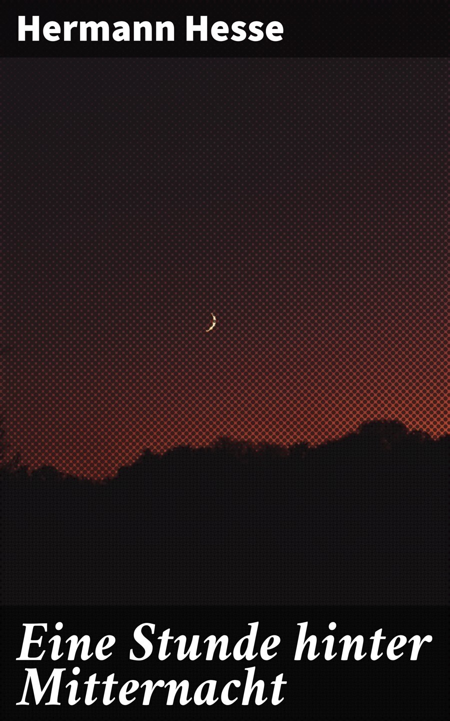 Обложка книги «Eine Stunde hinter Mitternacht»