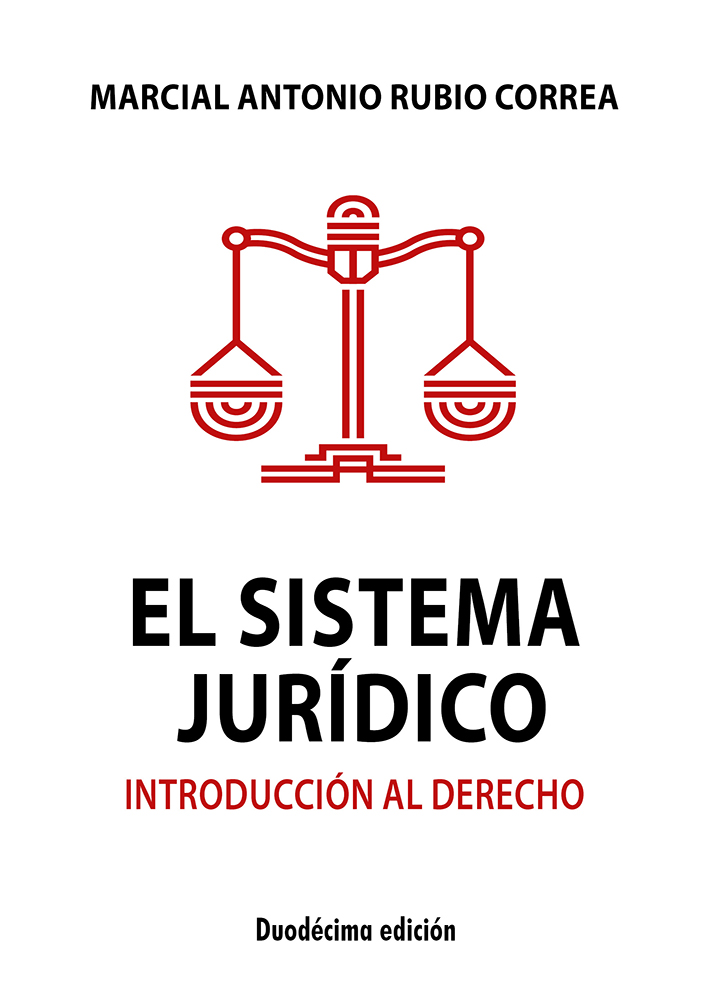 Обложка книги «El sistema juridico»