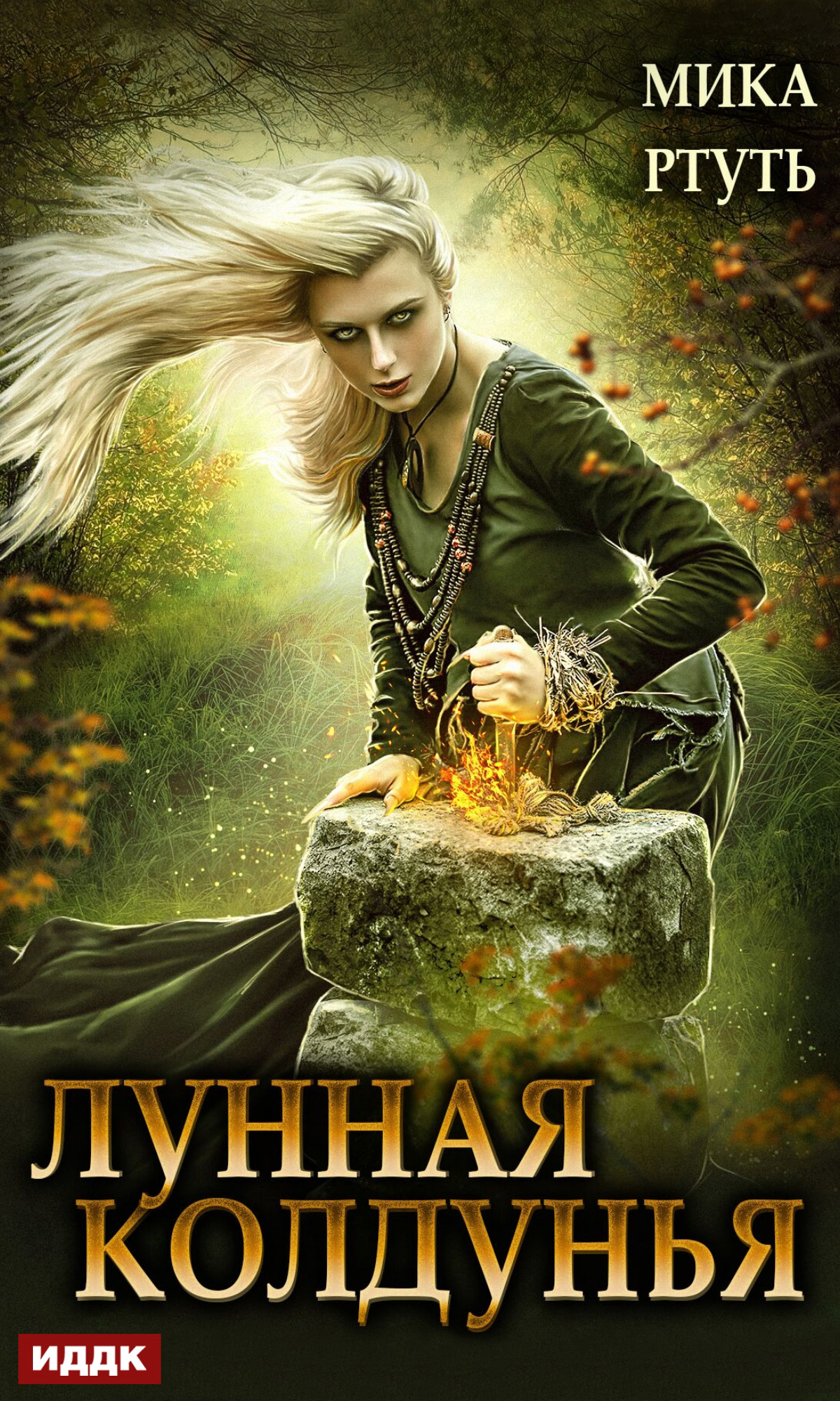 Обложка книги «Лунная колдунья»