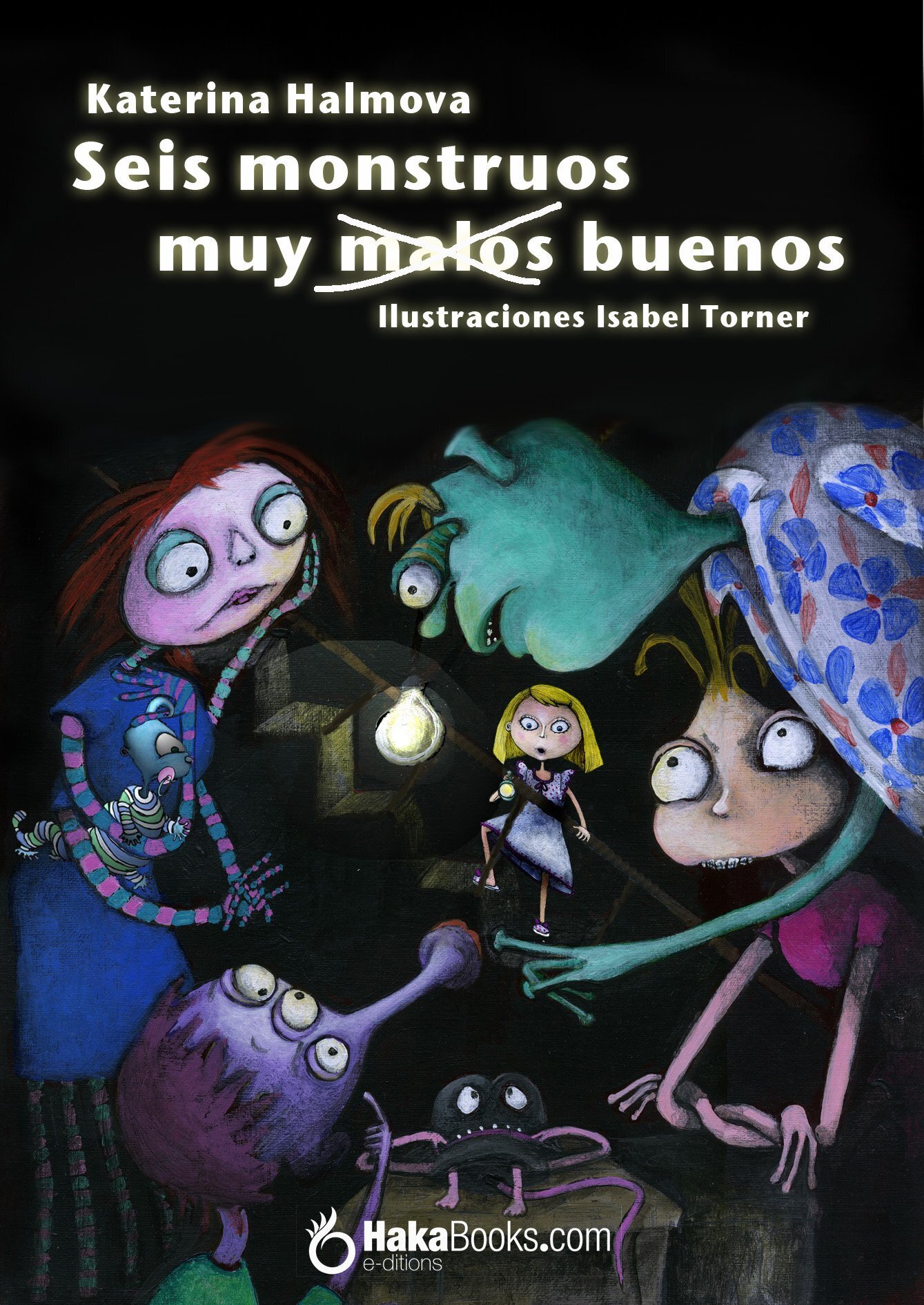 Обложка книги «Seis monstruos muy malos buenos»