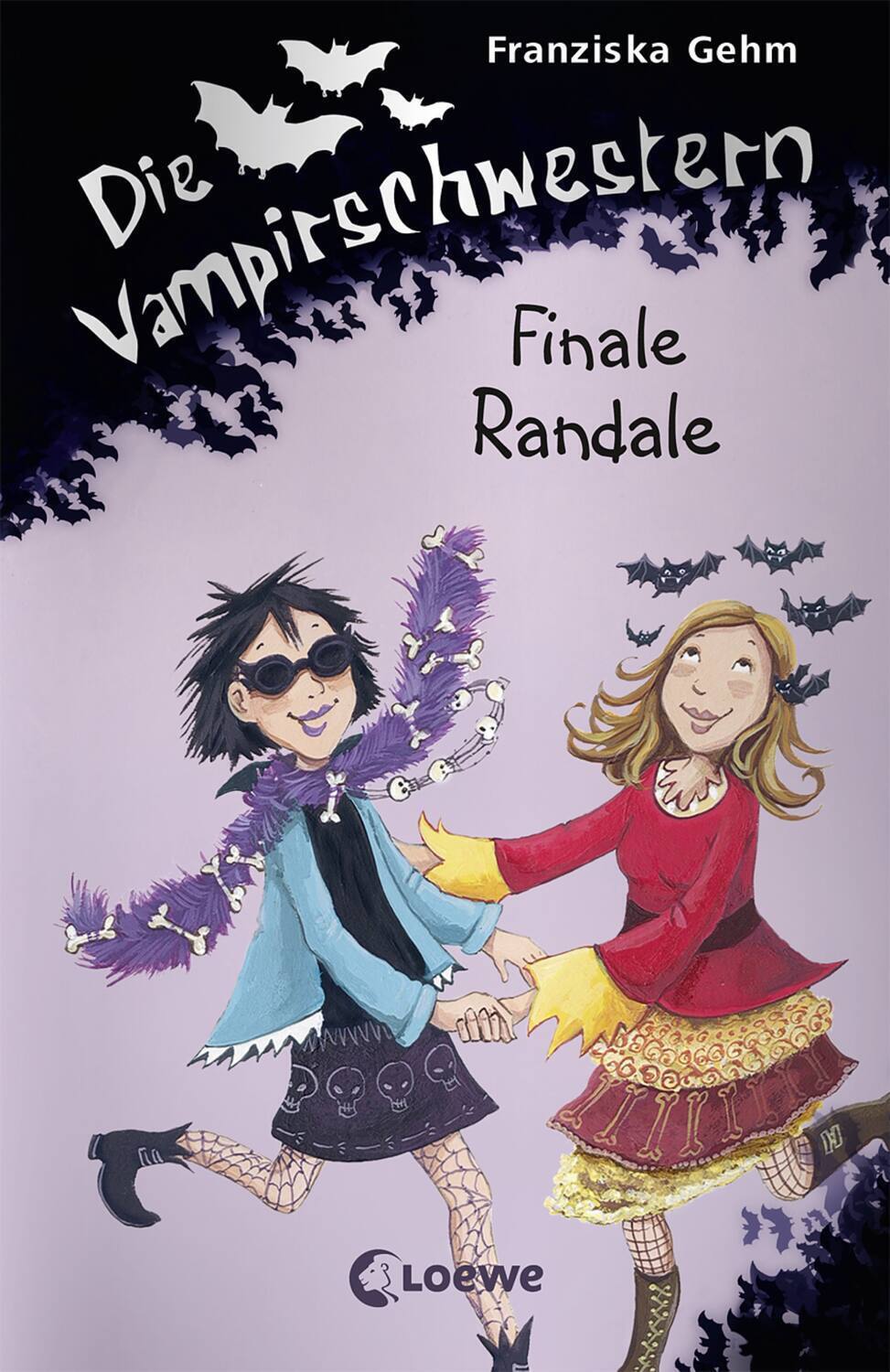 Обложка книги «Die Vampirschwestern – Finale Randale»