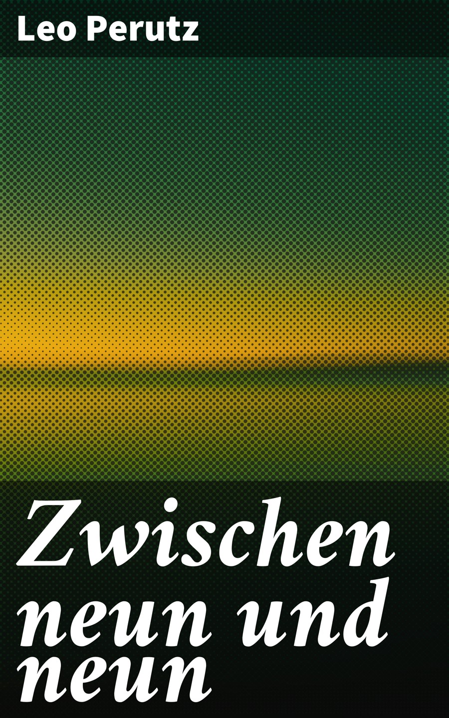 Обложка книги «Zwischen neun und neun»