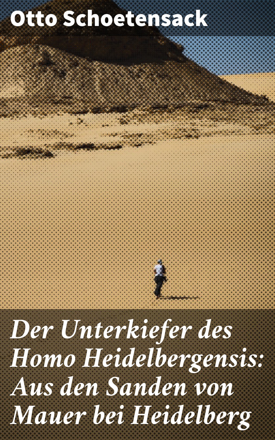 Обложка книги «Der Unterkiefer des Homo Heidelbergensis: Aus den Sanden von Mauer bei Heidelberg»