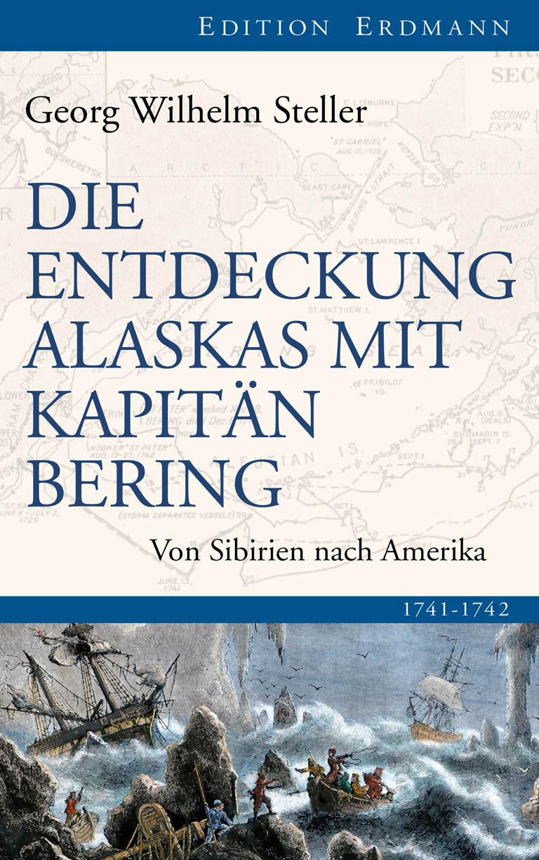 Обложка книги «Die Entdeckung Alaskas mit Kapitän Bering»