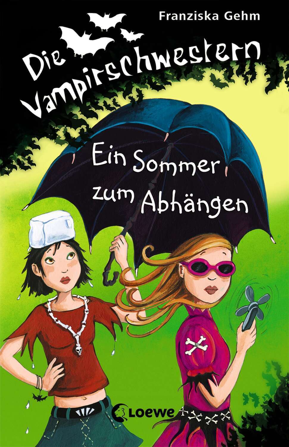 Обложка книги «Die Vampirschwestern – Ein Sommer zum Abhängen»