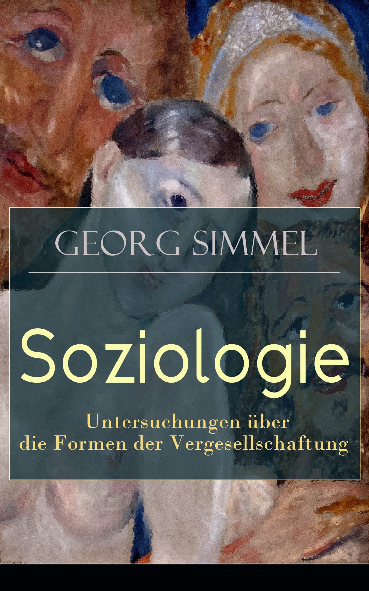 Обложка книги «Soziologie – Untersuchungen über die Formen der Vergesellschaftung»