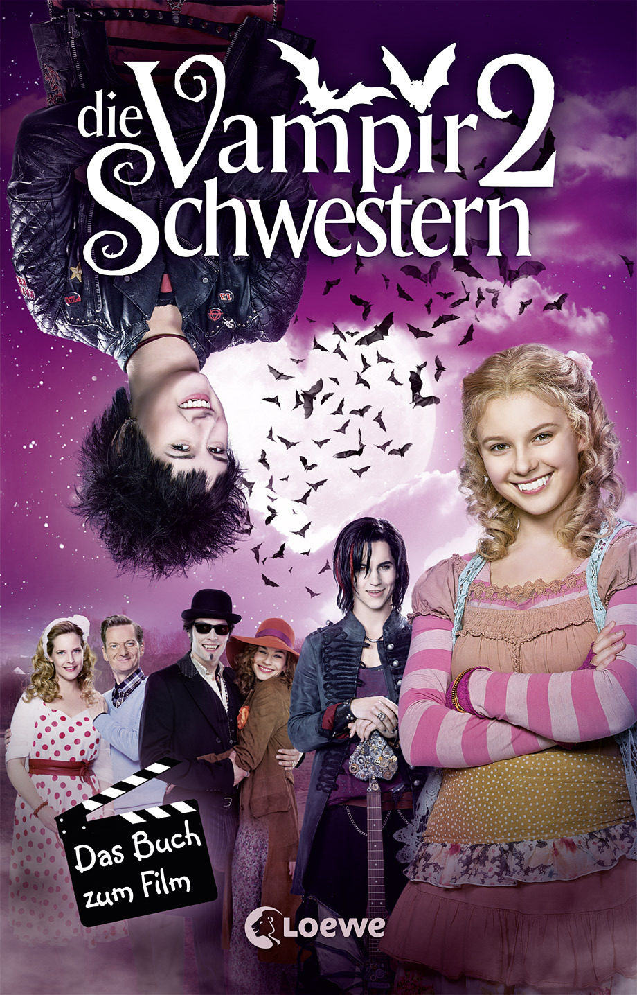 Обложка книги «Die Vampirschwestern 2 – Das Buch zum Film»