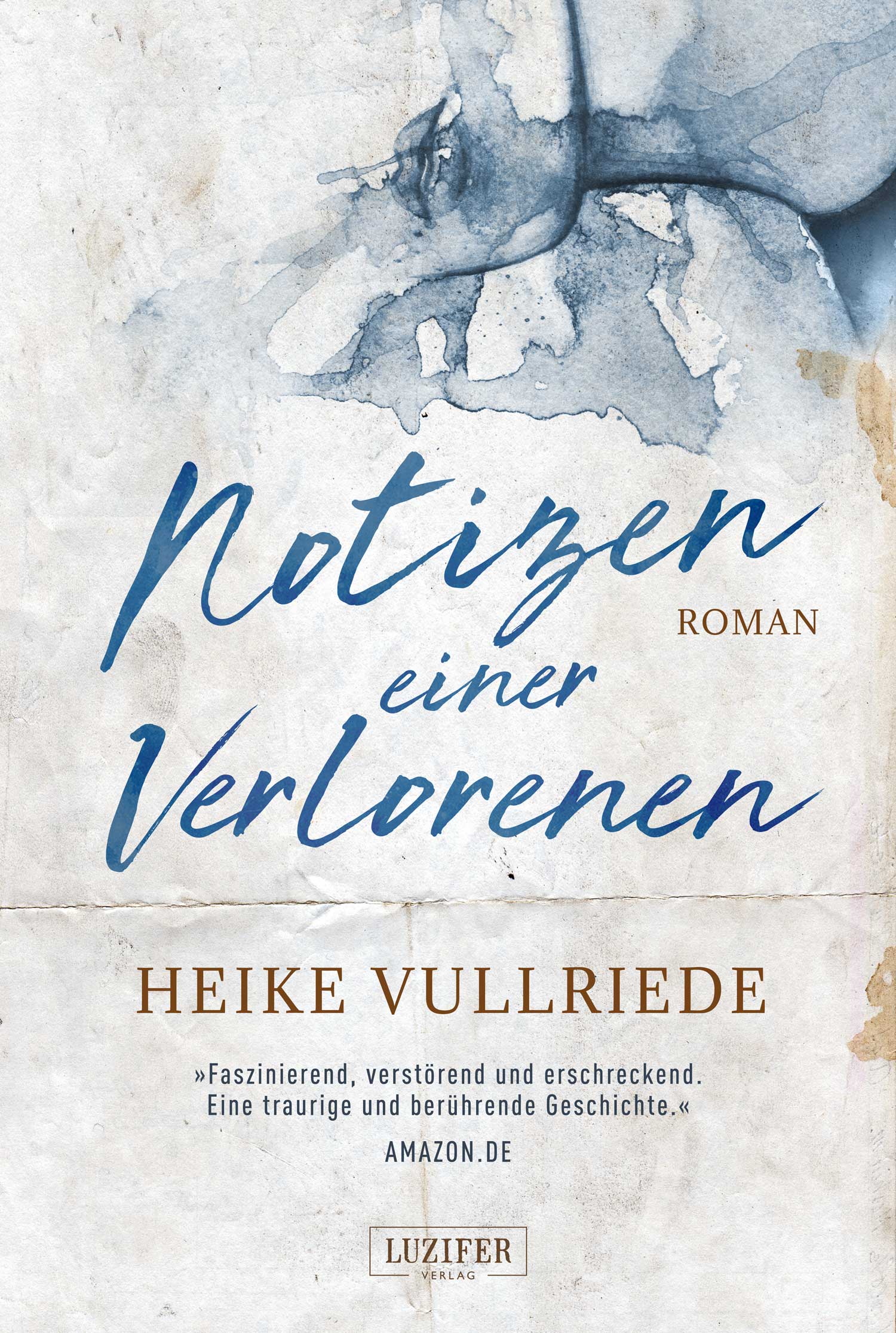 Обложка книги «NOTIZEN EINER VERLORENEN»