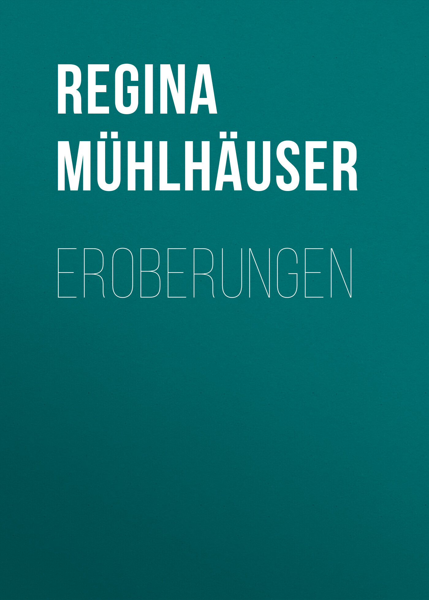 Обложка книги «Eroberungen»