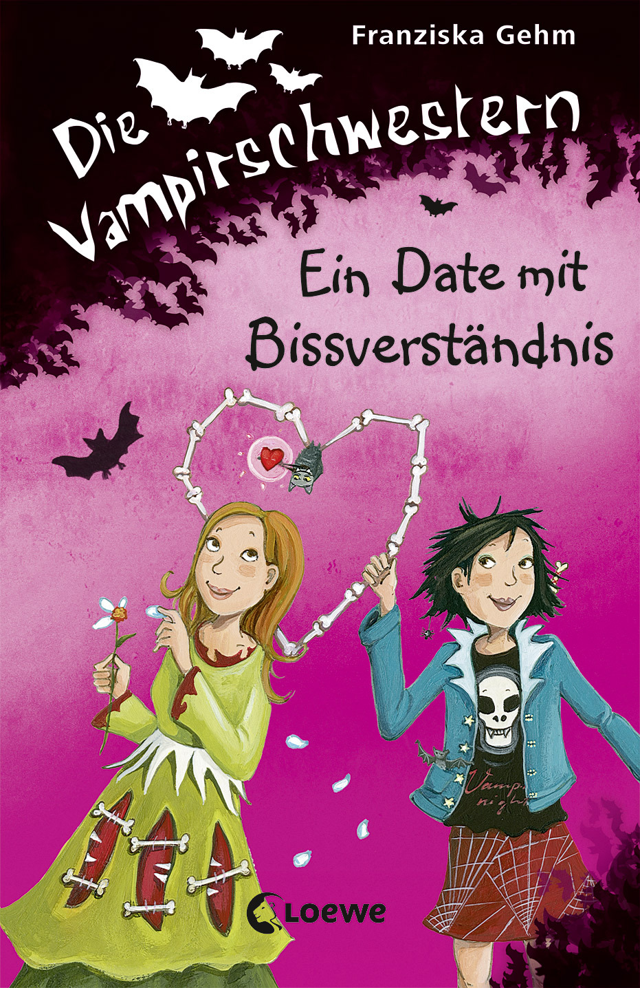 Обложка книги «Die Vampirschwestern – Ein Date mit Bissverständnis»