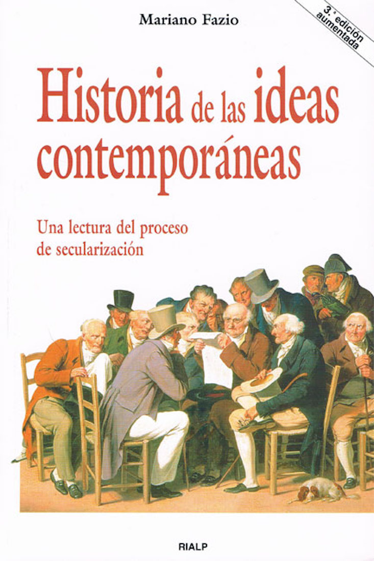 Обложка книги «Historia de las ideas contemporáneas»