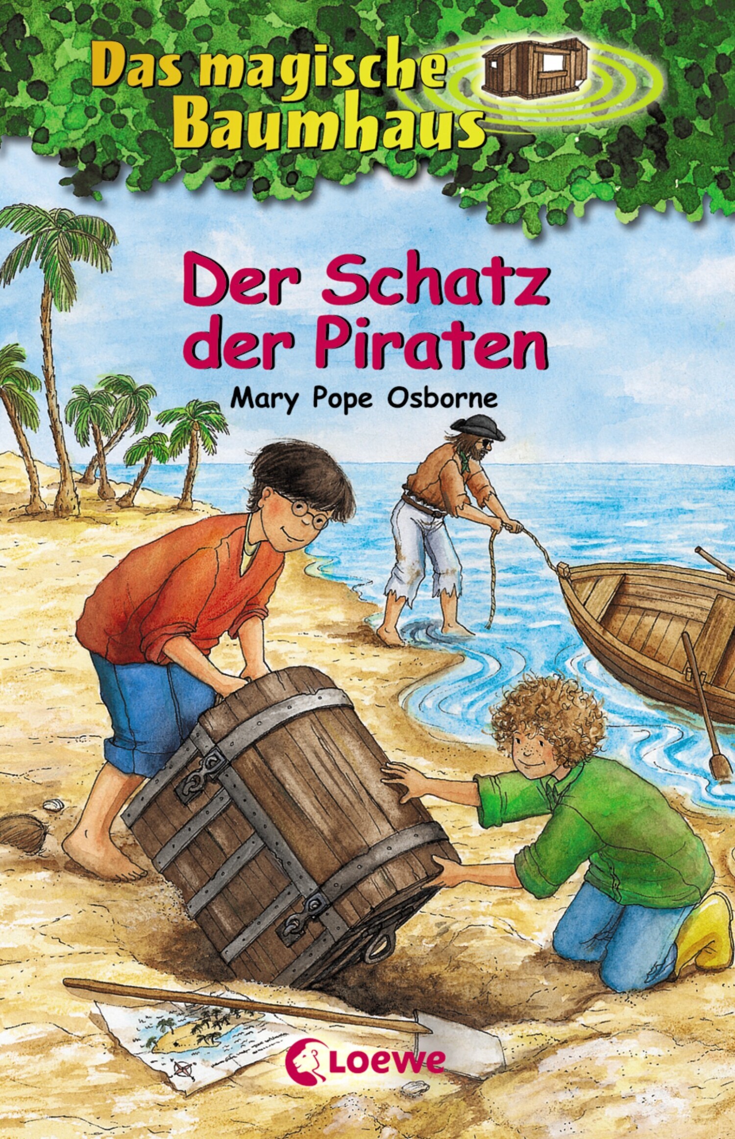 Обложка книги «Das magische Baumhaus (Band 4) – Der Schatz der Piraten»