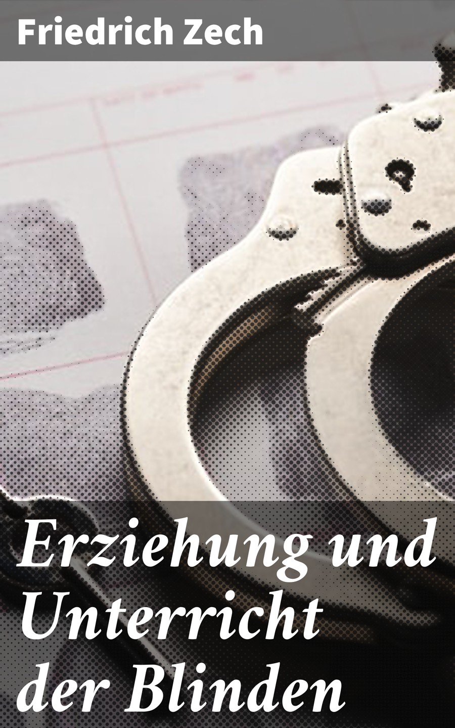 Обложка книги «Erziehung und Unterricht der Blinden»