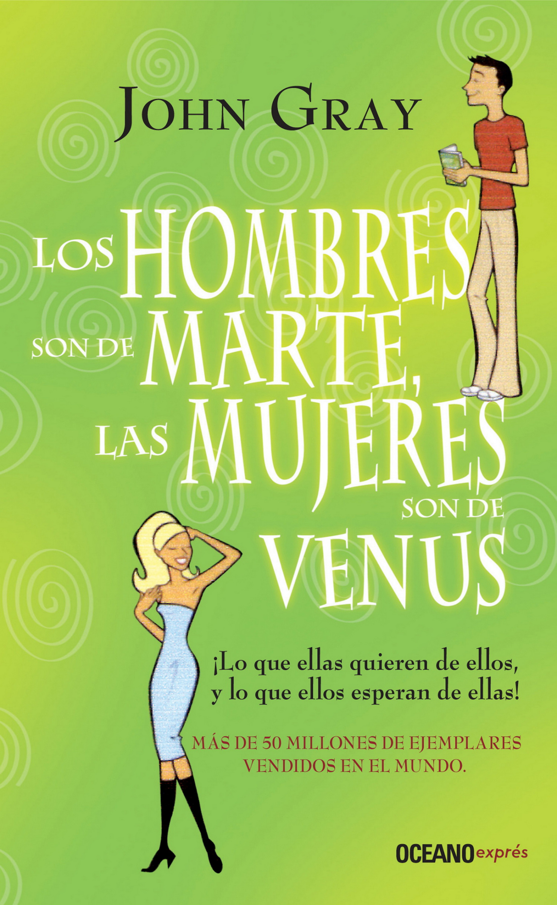 Обложка книги «Los hombres son de Marte, las mujeres son de Venus»