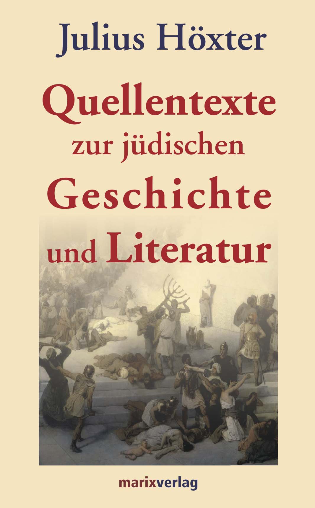 Обложка книги «Quellentexte zur jüdischen Geschichte und Literatur»