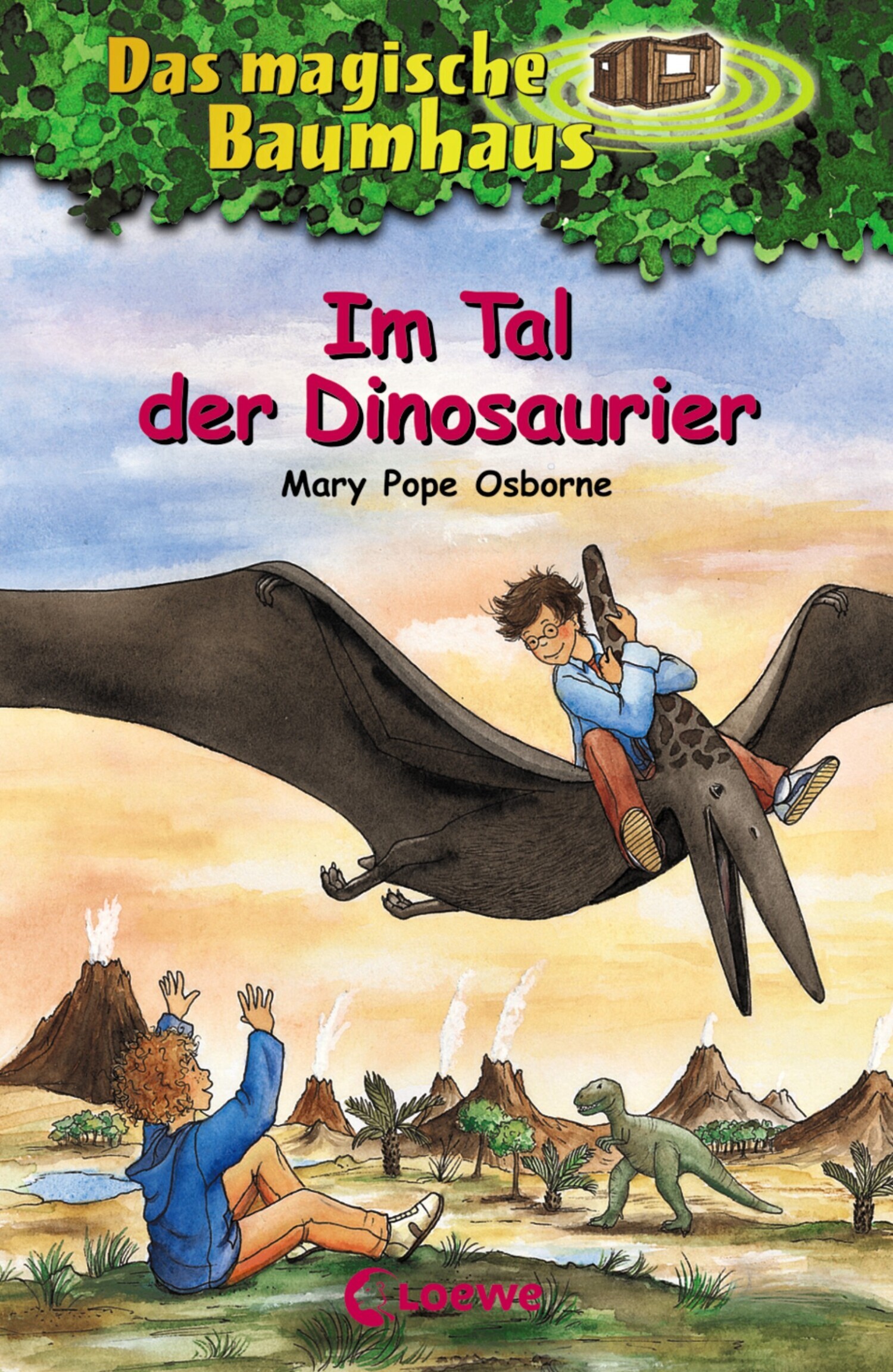 Обложка книги «Das magische Baumhaus (Band 1) – Im Tal der Dinosaurier»