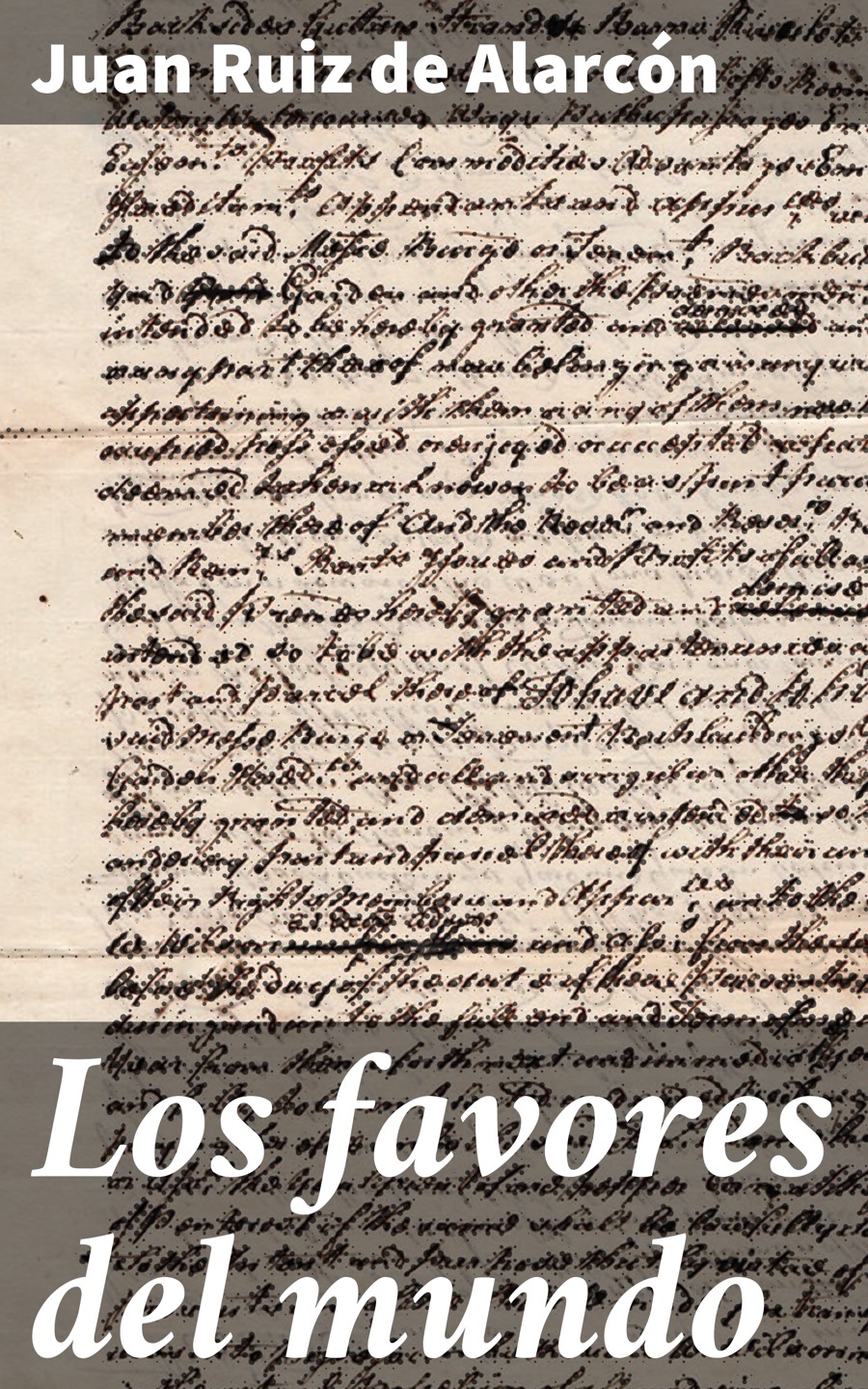 Обложка книги «Los favores del mundo»