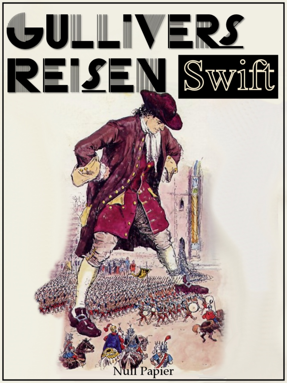 Обложка книги «Gullivers Reisen»