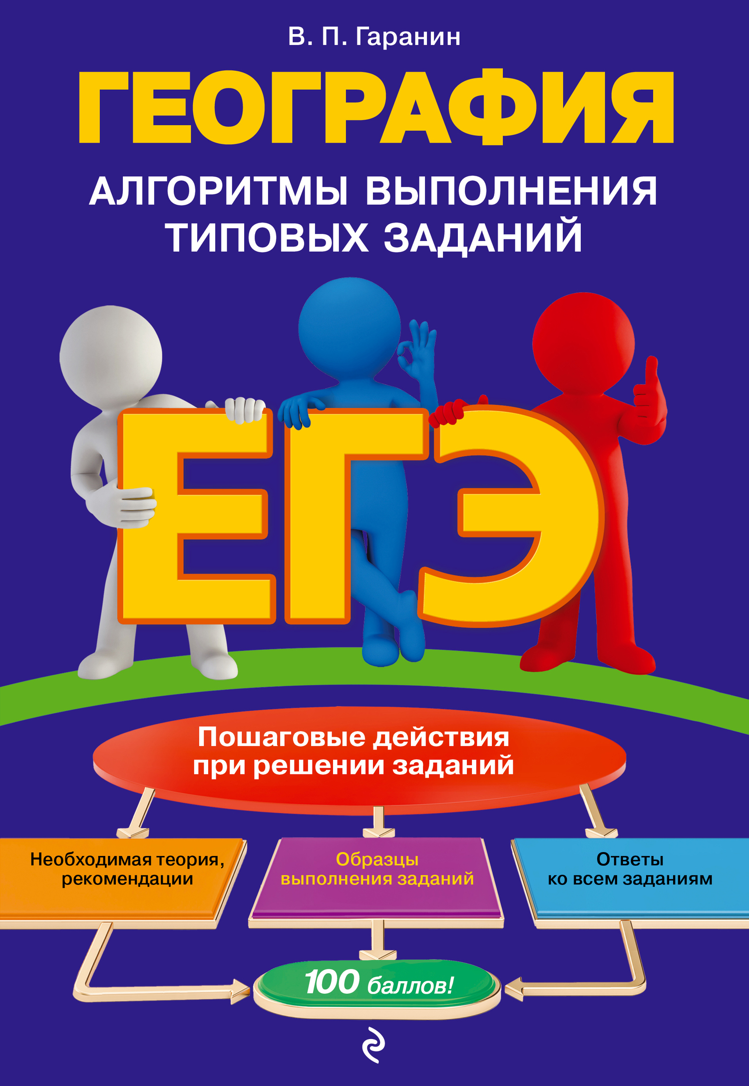 Обложка книги «ЕГЭ. География. Алгоритмы выполнения типовых заданий»