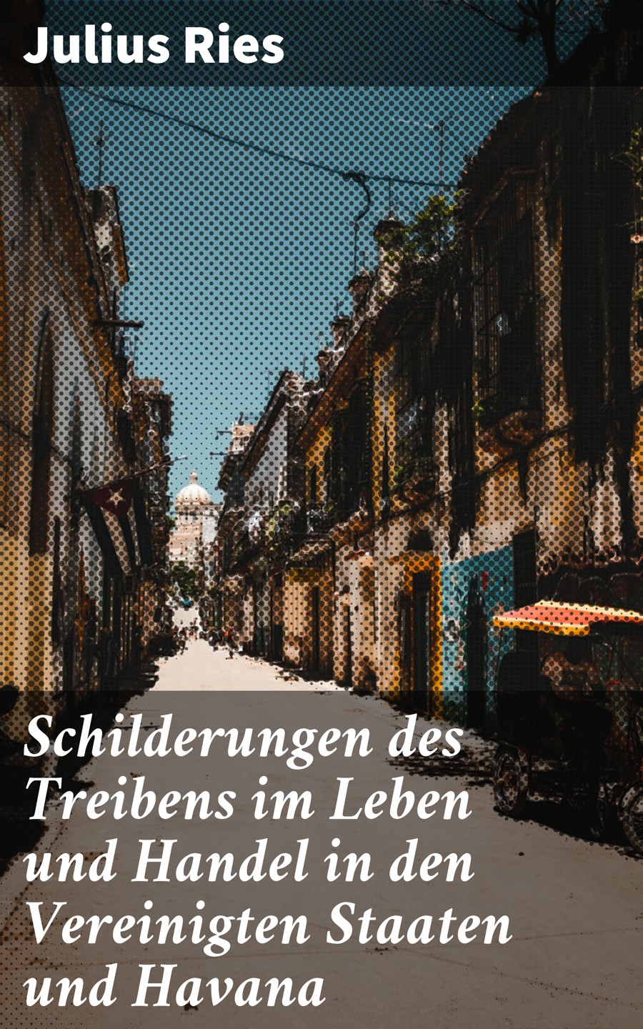 Обложка книги «Schilderungen des Treibens im Leben und Handel in den Vereinigten Staaten und Havana»