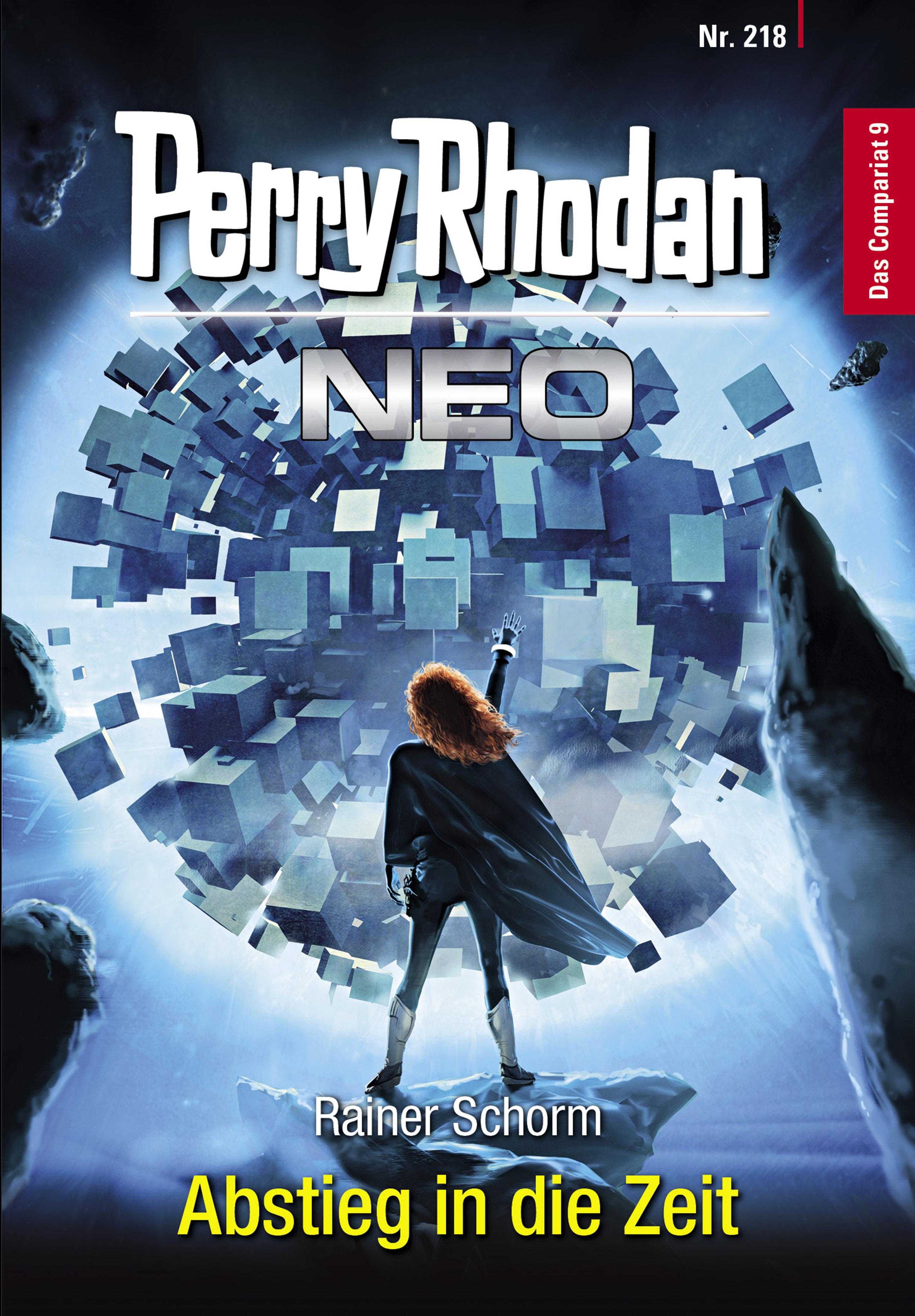 Обложка книги «Perry Rhodan Neo 218: Abstieg in die Zeit»