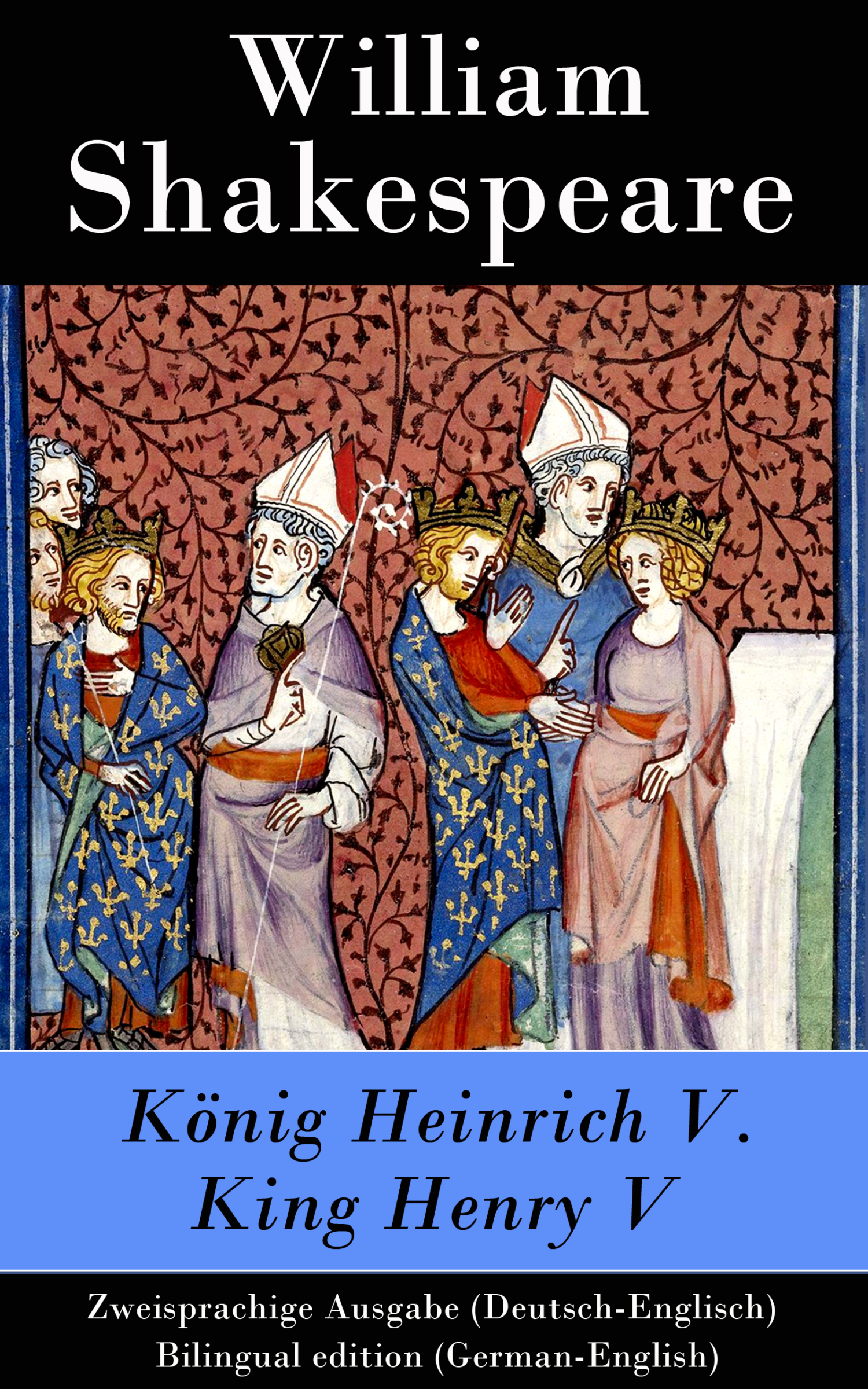 Обложка книги «König Heinrich V. / King Henry V – Zweisprachige Ausgabe»