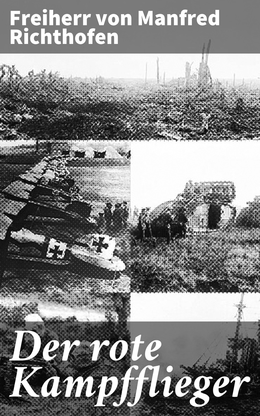 Обложка книги «Der rote Kampfflieger»